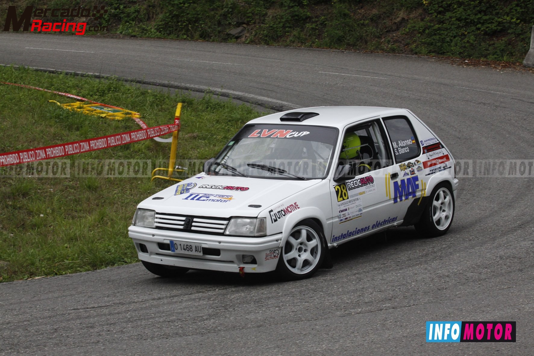 Peugeot 205 gti 1,6 16v weber, samsonas 5v, tecnoshock