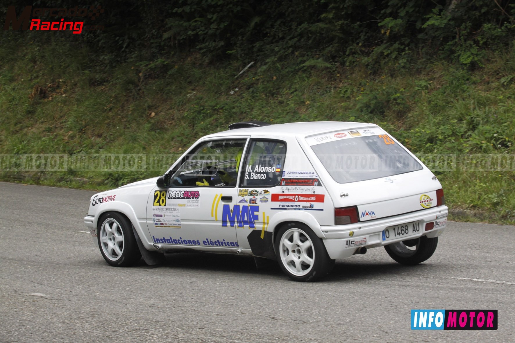 Peugeot 205 gti 1,6 16v weber, samsonas 5v, tecnoshock