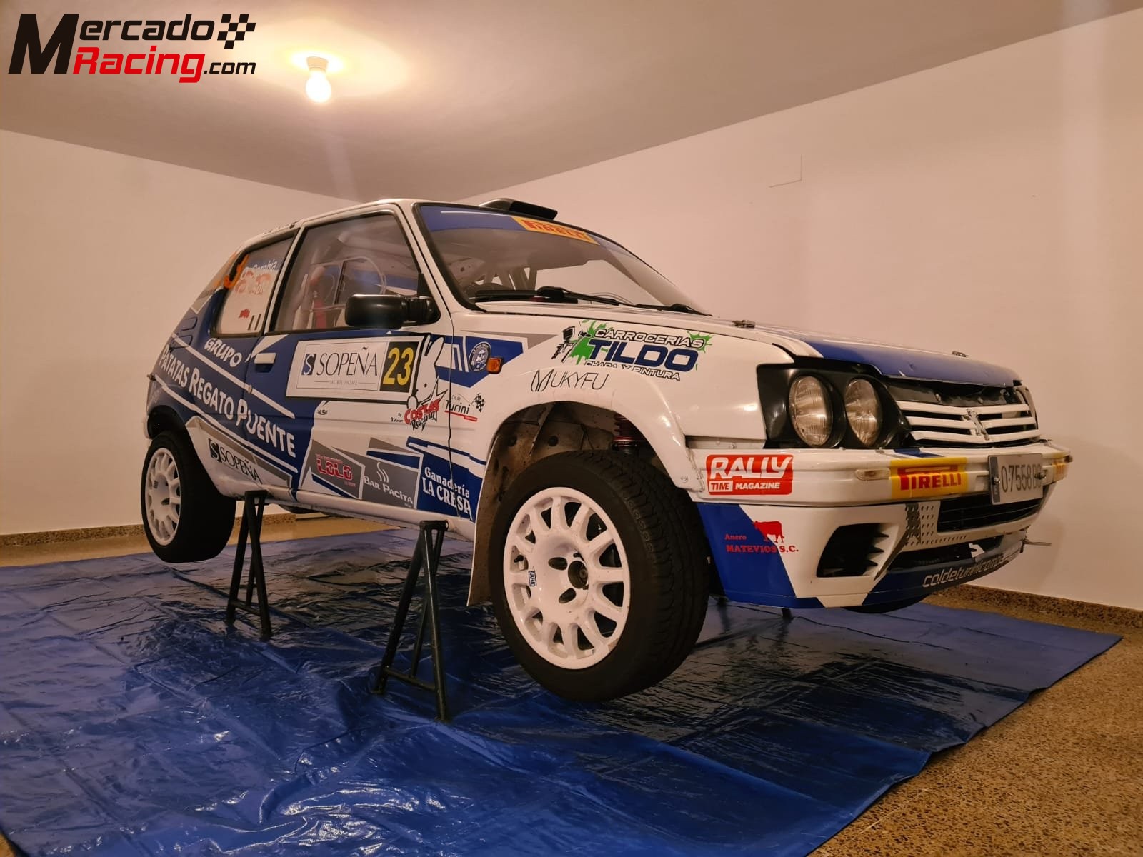 Peugeot 205 rallye original 1.600cc 8v 162cv + be4 crabots 5v