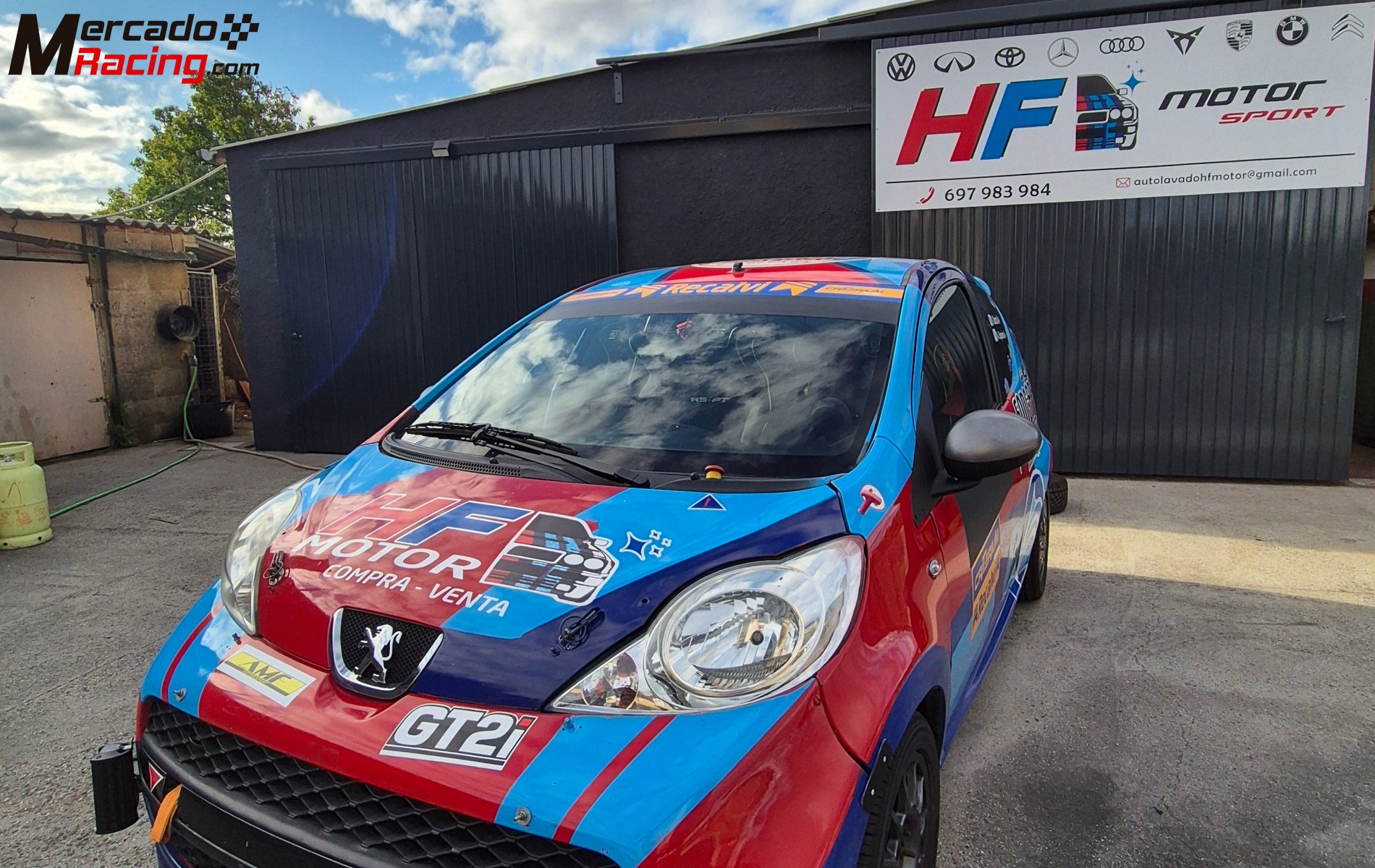 Peugeot 107 ex-copa racc