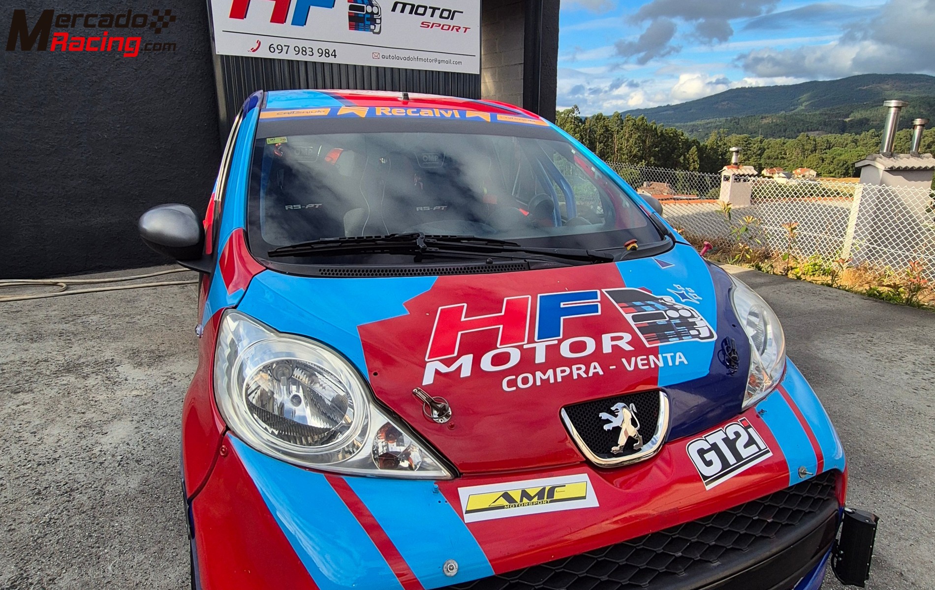Peugeot 107 ex-copa racc