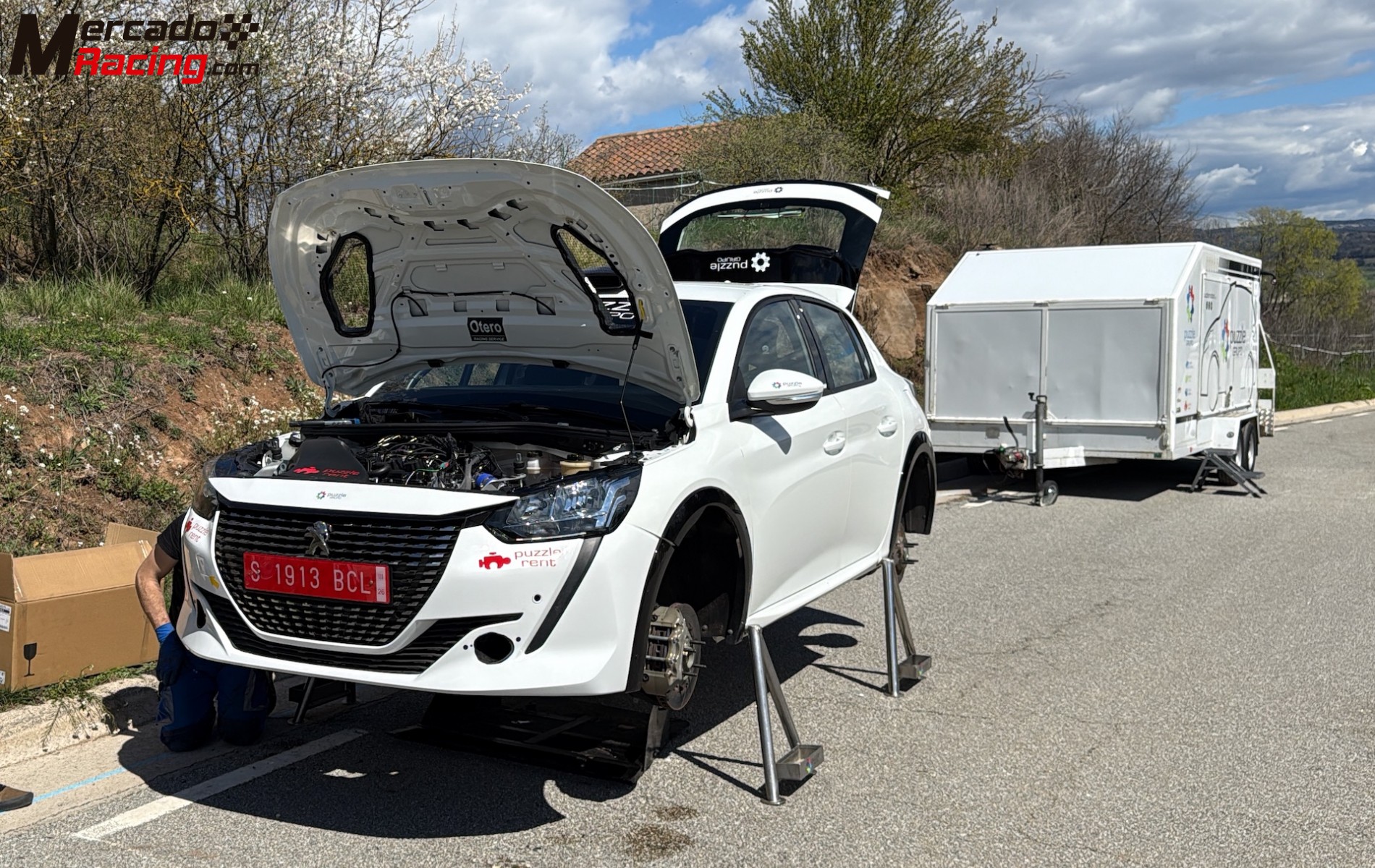 Peugeot 208 rally4 *nuevo* de 2025 de tarmac/gravel