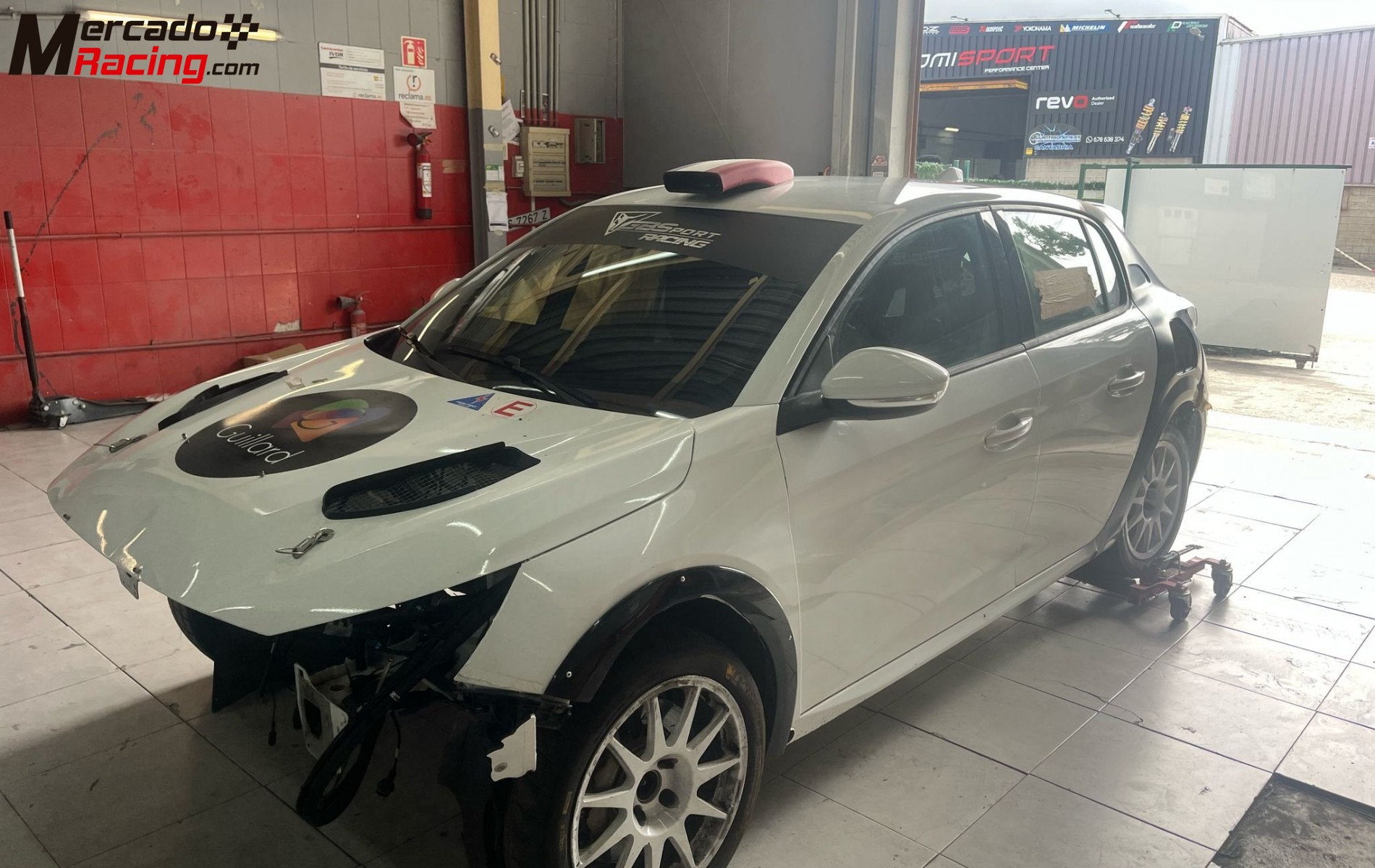 Peugeot 208 rally 4 2024 1149 km de crono 