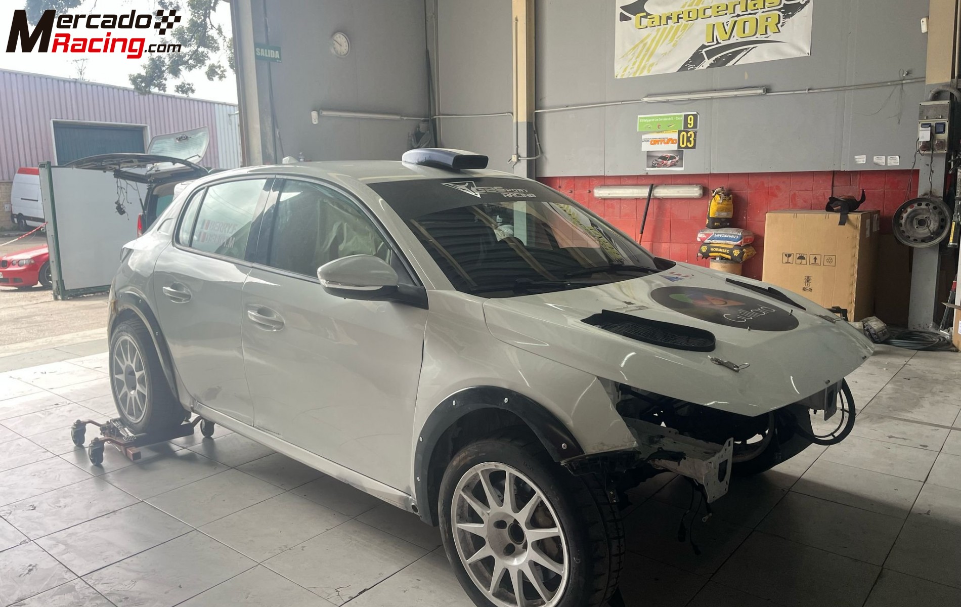 Peugeot 208 rally 4 2024 1149 km de crono 