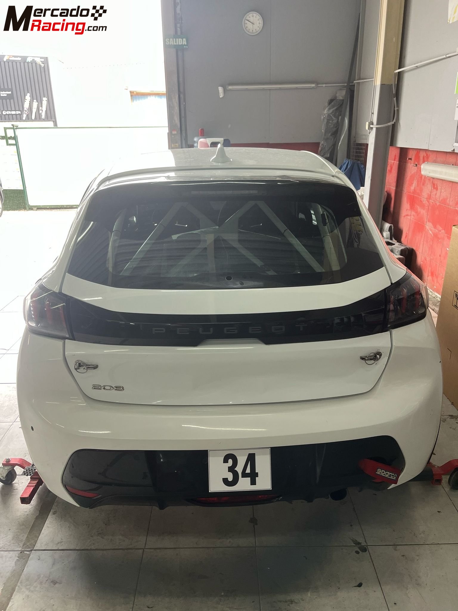 Peugeot 208 rally 4 2024 1149 km de crono 