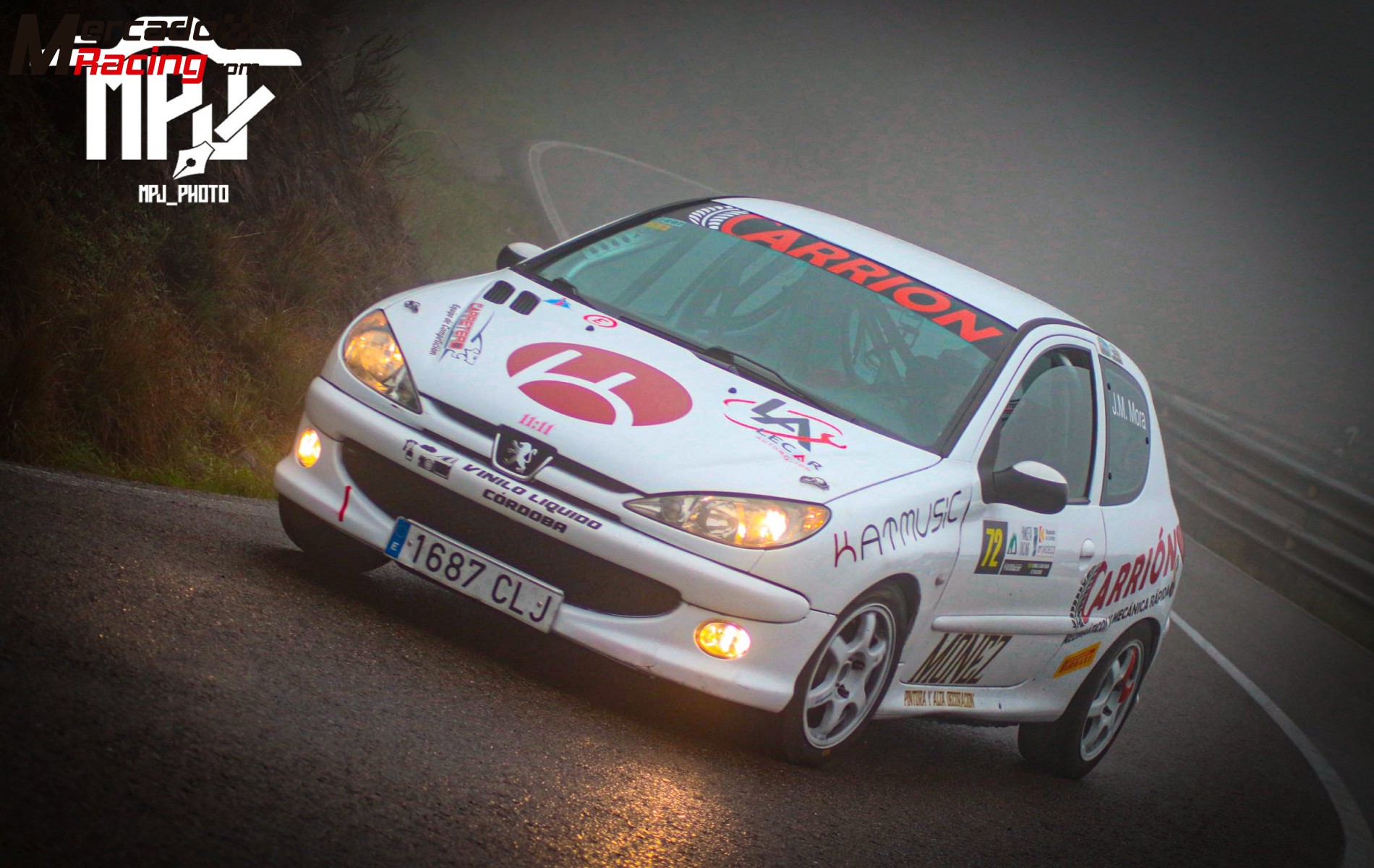 Peugeot 206xs homologado rally