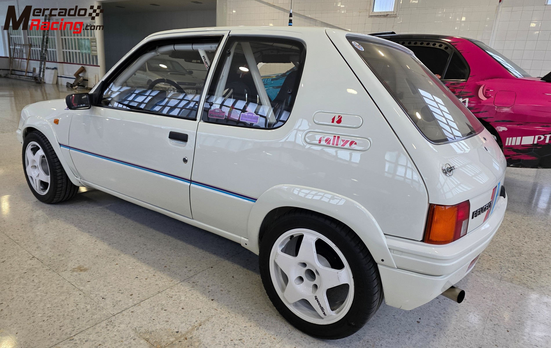 Peugeot 205 1.3 rally original desafio peugeot ex david nafria nuevo restaurado