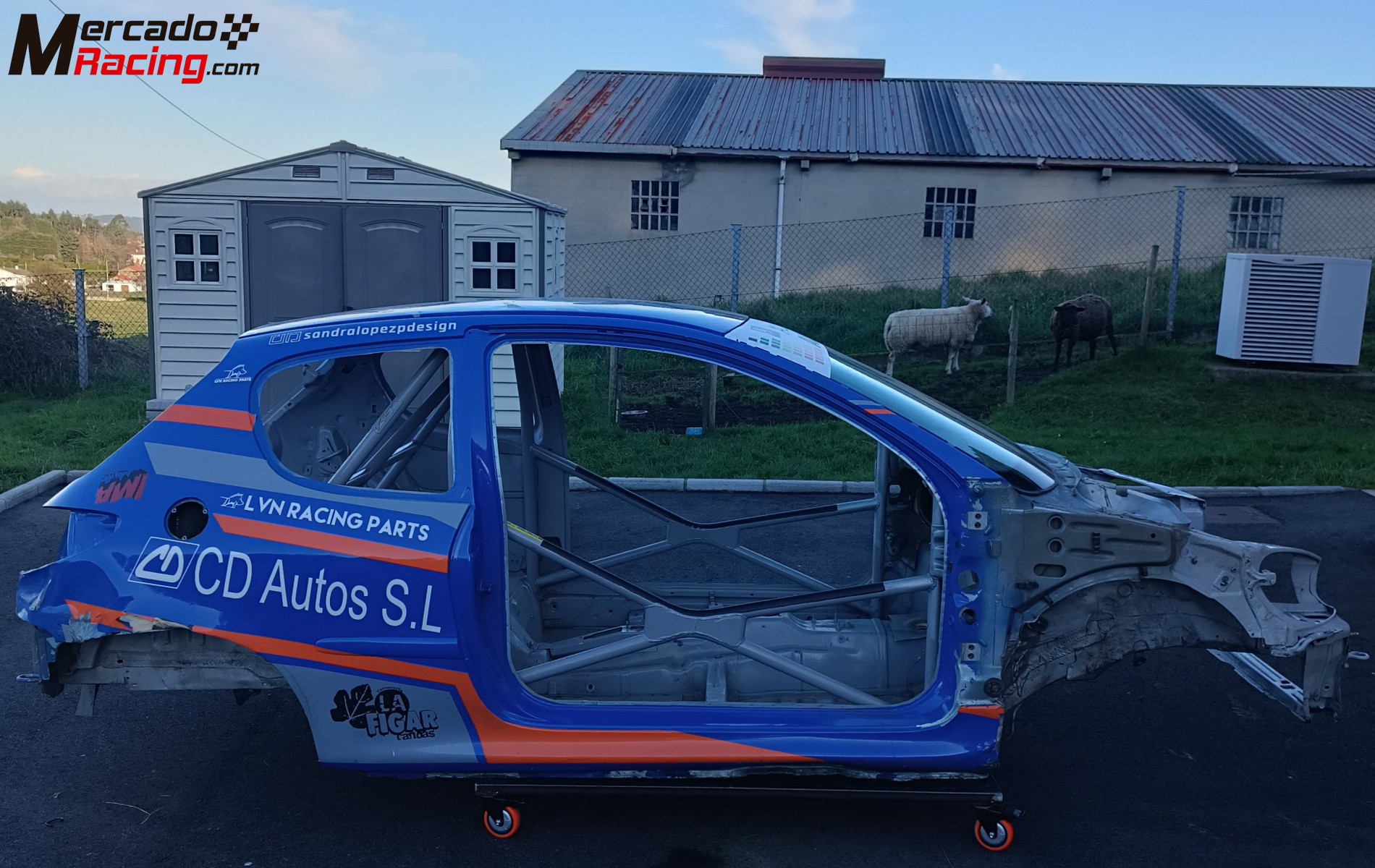 Carrocería peugeot 206 xs