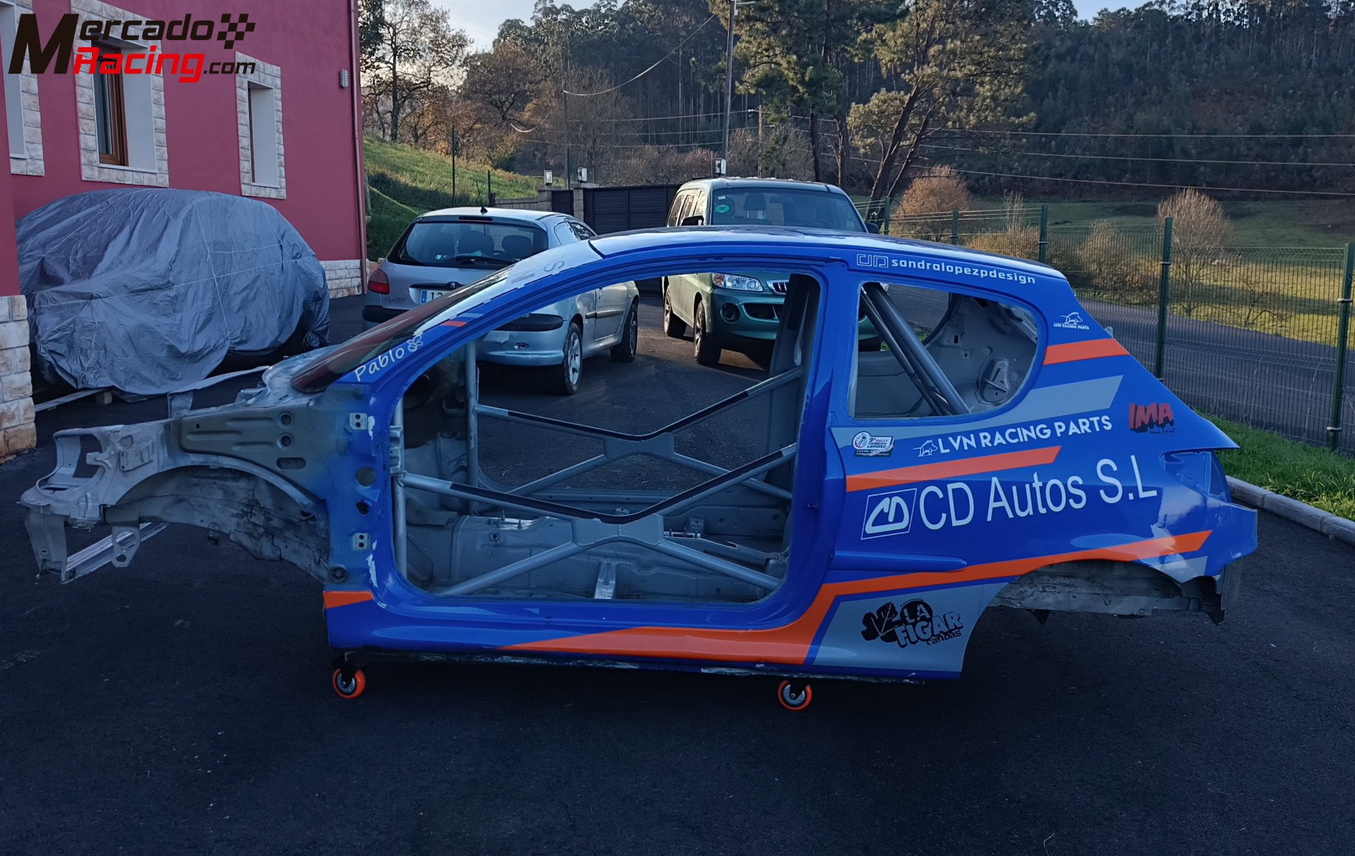 Carrocería peugeot 206 xs