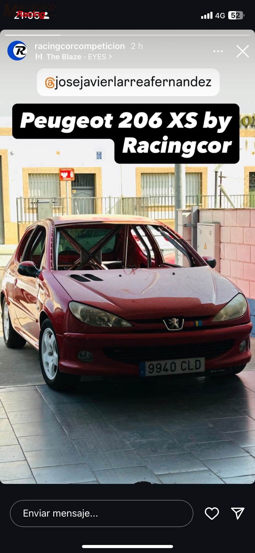 Peugeot 206xs nuevo sin estrenar 