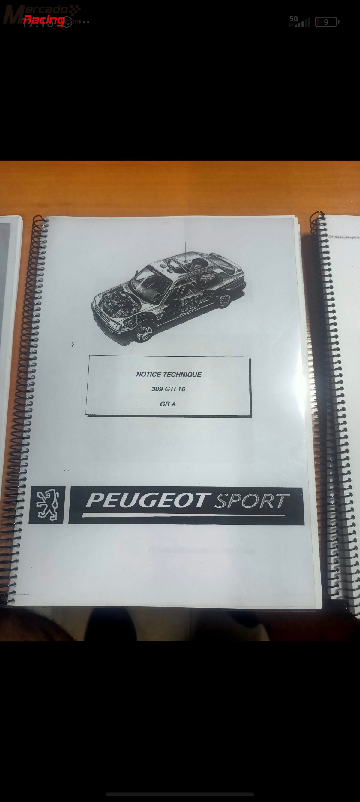 Peugeot 309 gti 16v grupo a legend