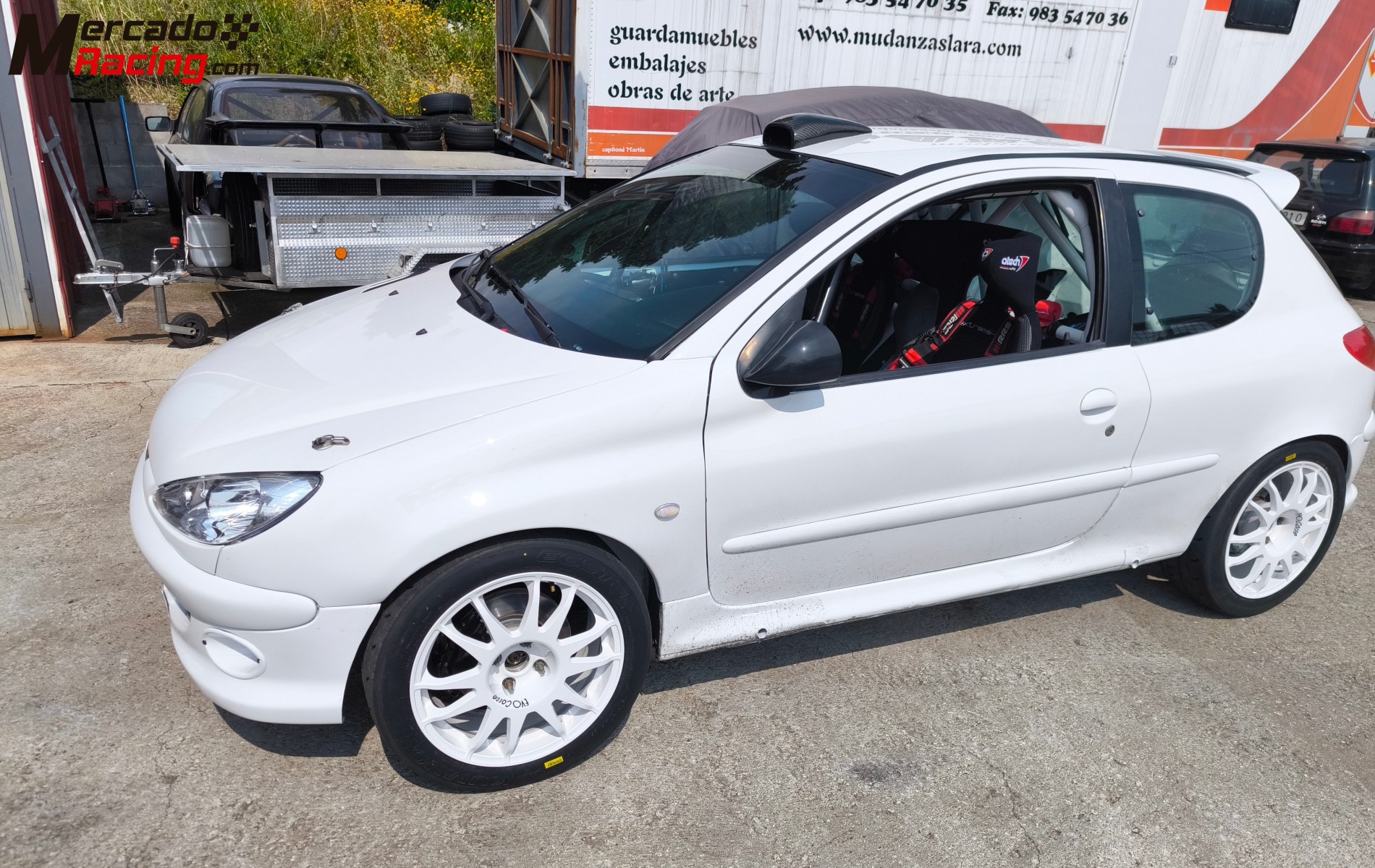 Peugeot 206 rc . ( 193cv) .kit completo gr.n+ peugeot sport