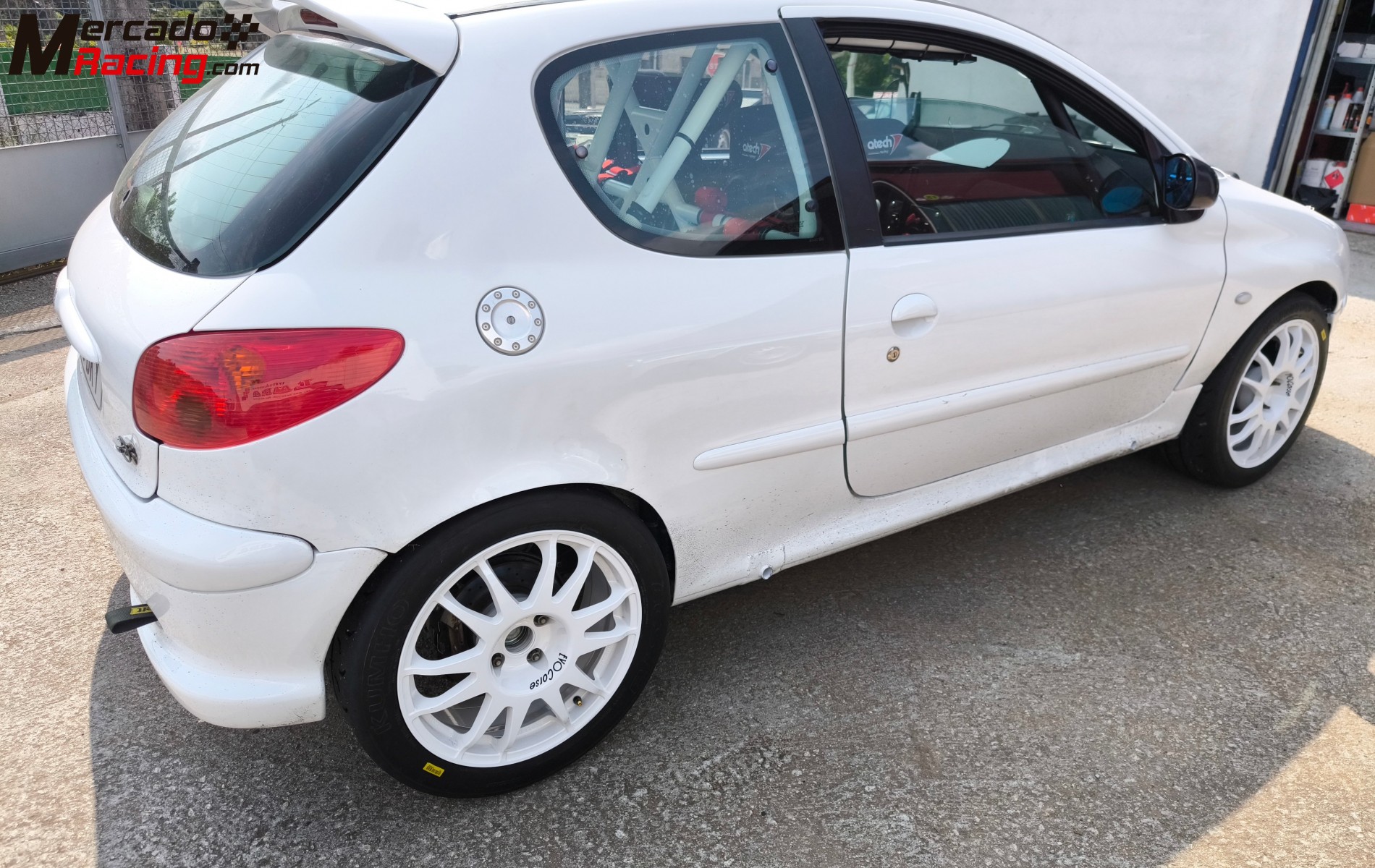 Peugeot 206 rc . ( 193cv) .kit completo gr.n+ peugeot sport