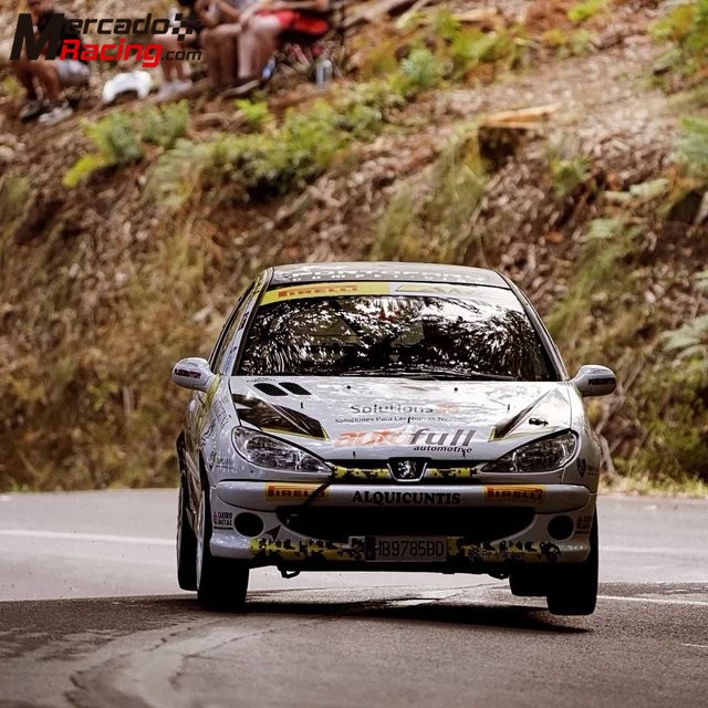 Peugeot 206 rally 1.6 16v, acepto como parte de pago motos/quads/enduro/supermotard