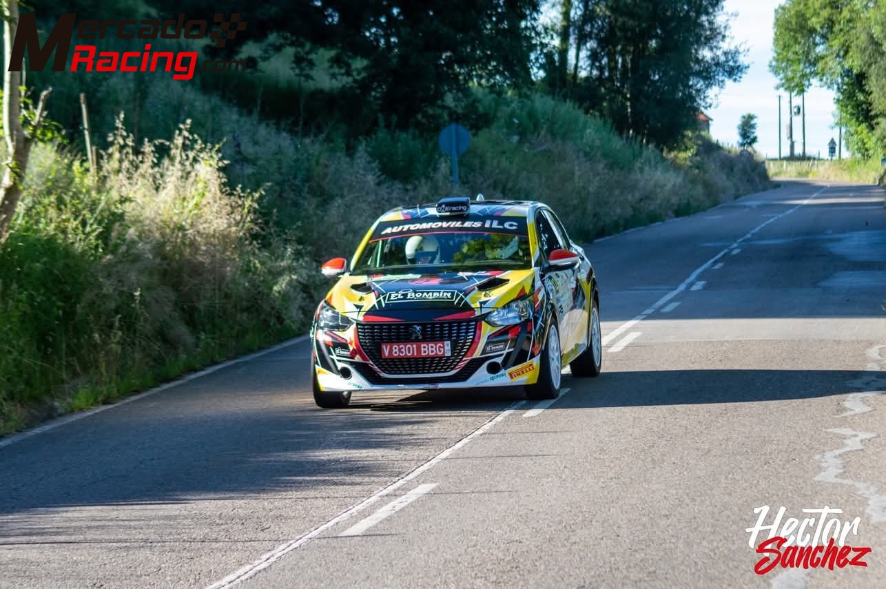 Peugeot 208 rally4 febrero 2025