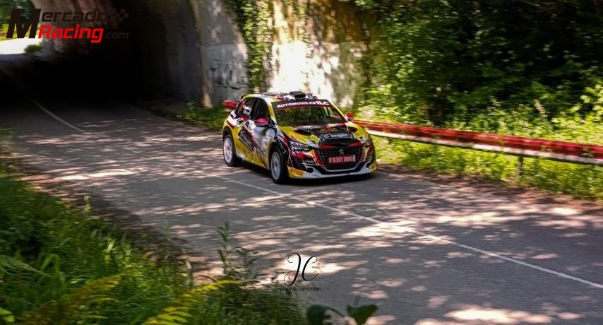 Peugeot 208 rally4 febrero 2025