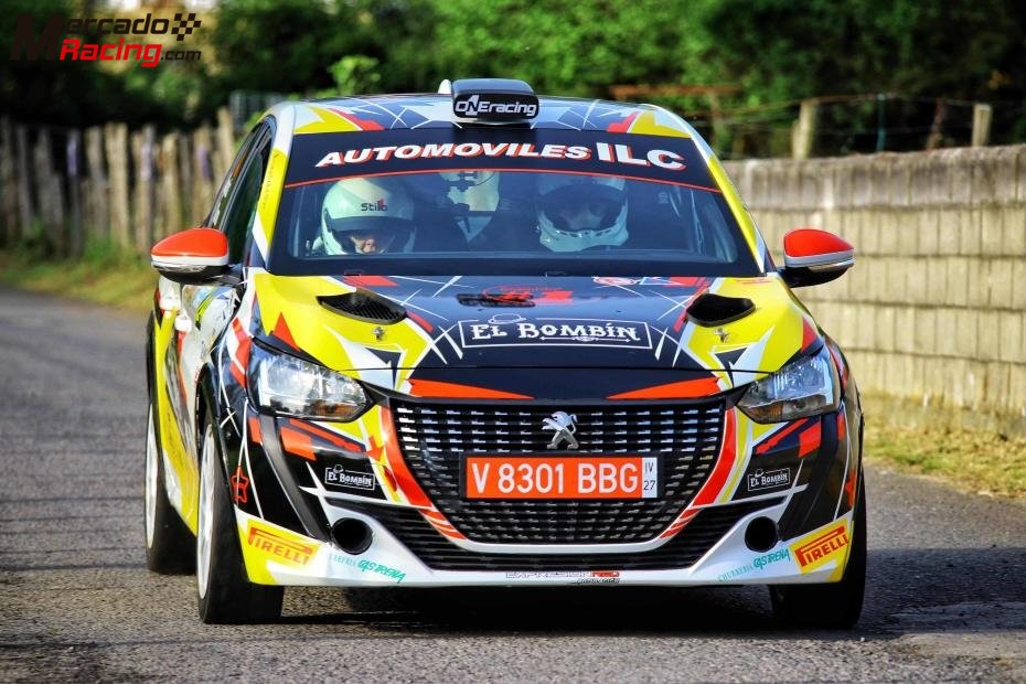 Peugeot 208 rally4 febrero 2025