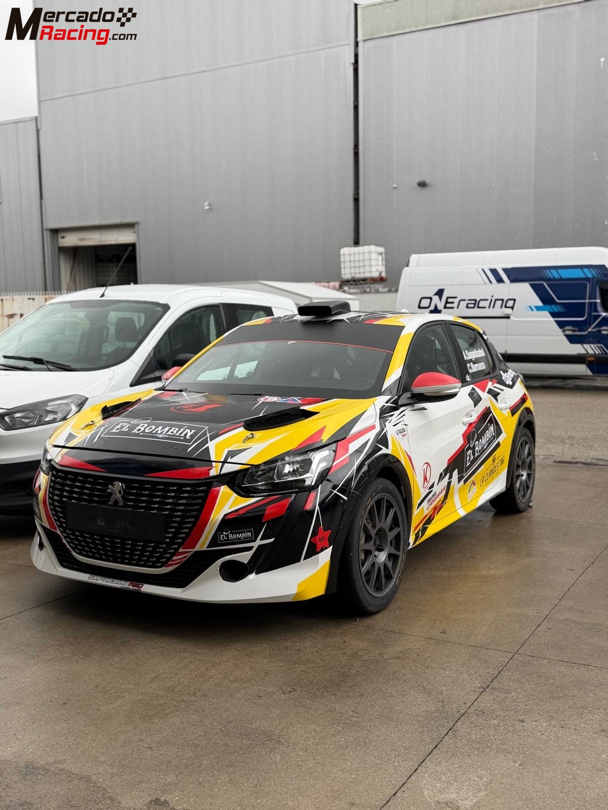 Peugeot 208 rally4 febrero 2025
