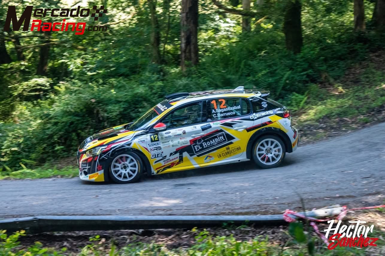 Peugeot 208 rally4 febrero 2025