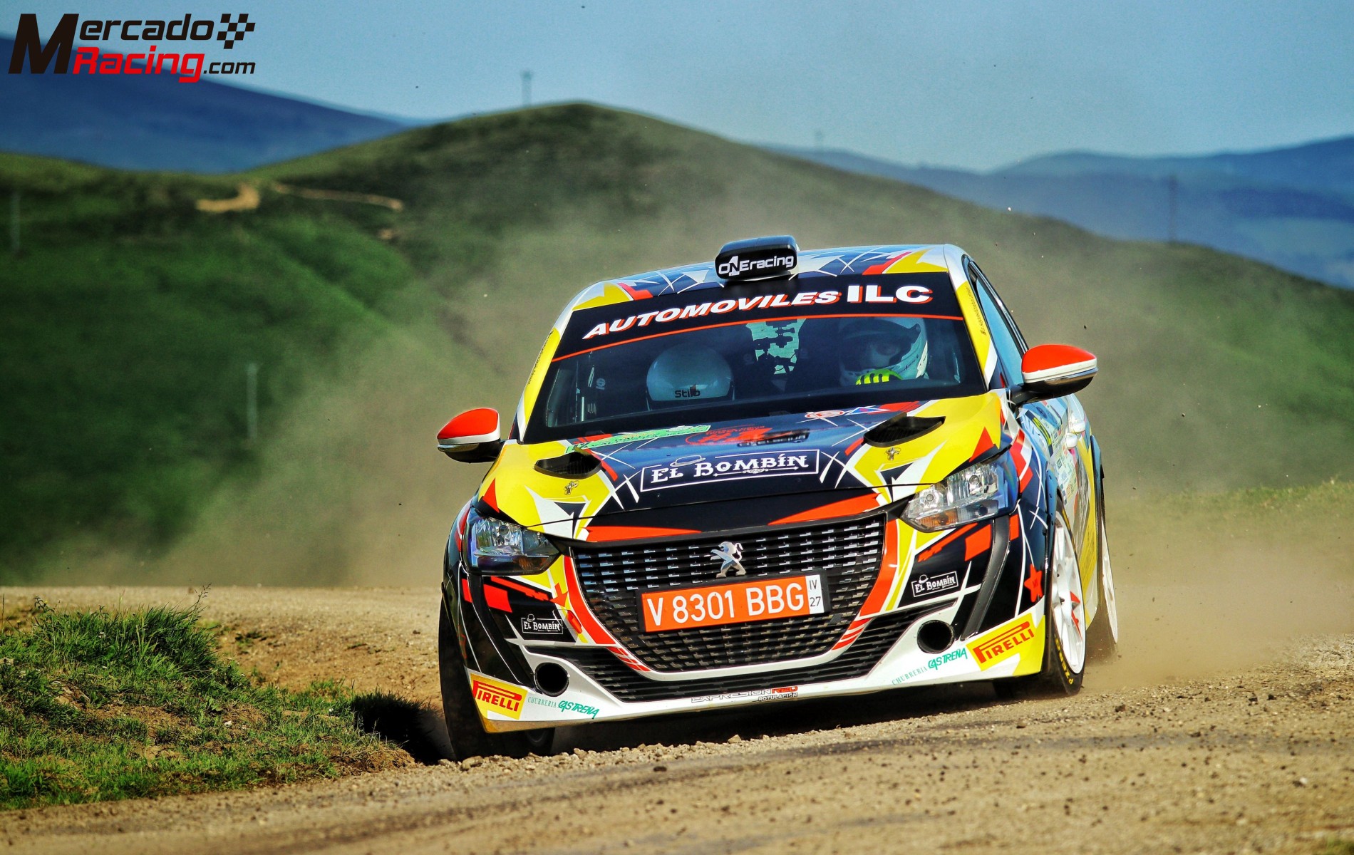 Peugeot 208 rally4 febrero 2025