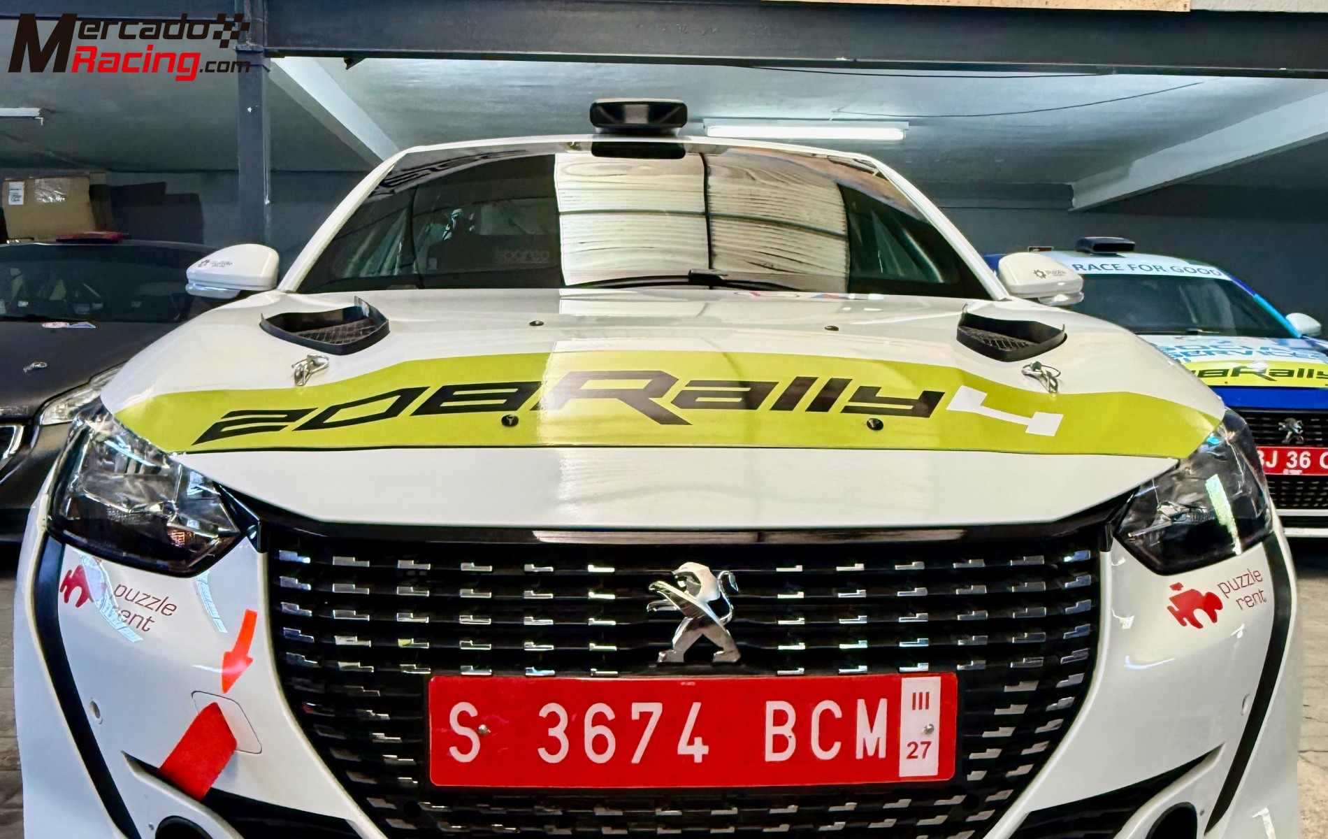 Peugeot 208 rally4 *nuevo* de 2026 de asfalto o tierra