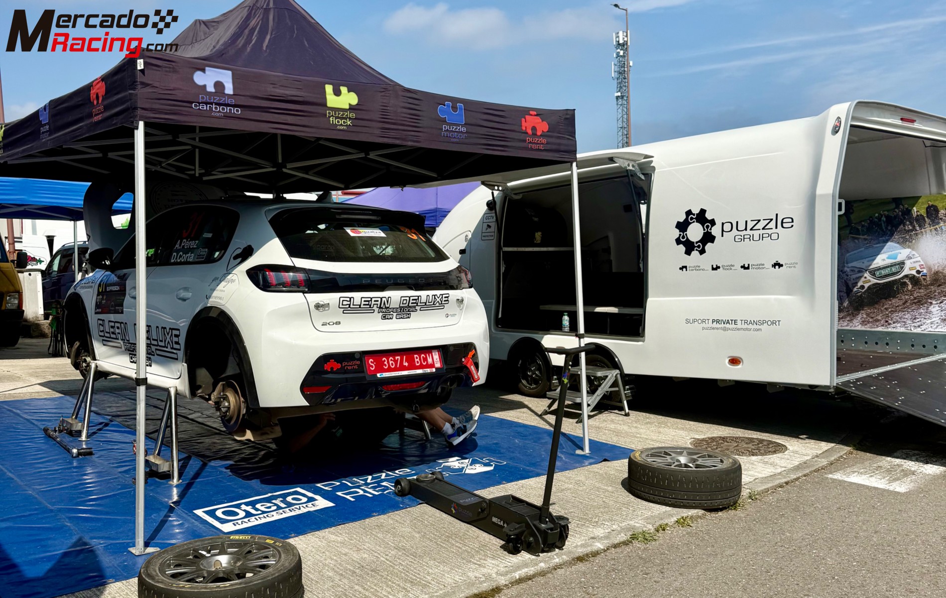Peugeot 208 rally4 *nuevo* de 2026 de asfalto o tierra