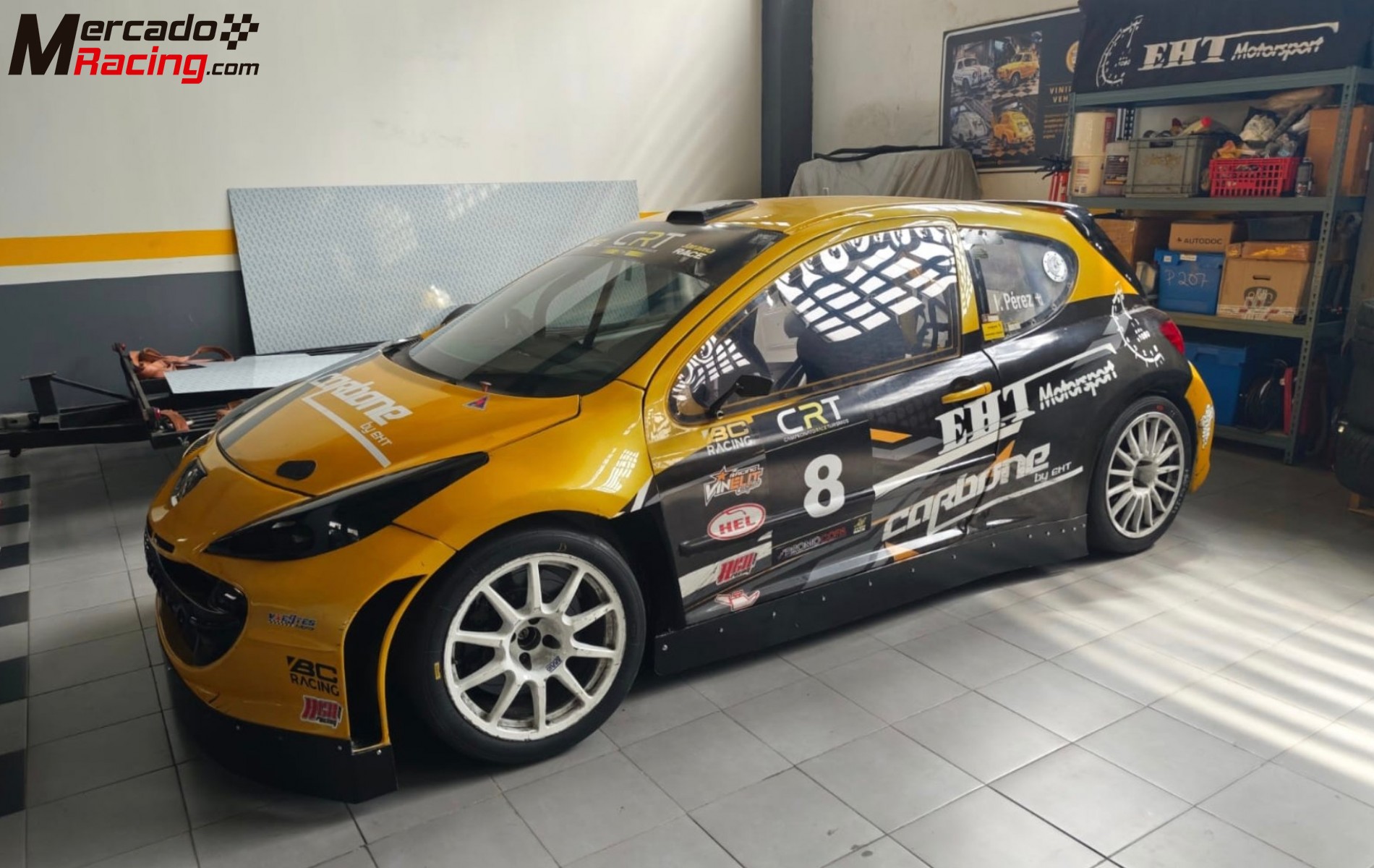 Peugeot 207 tipo s2000 campeon nacional clase 3 
