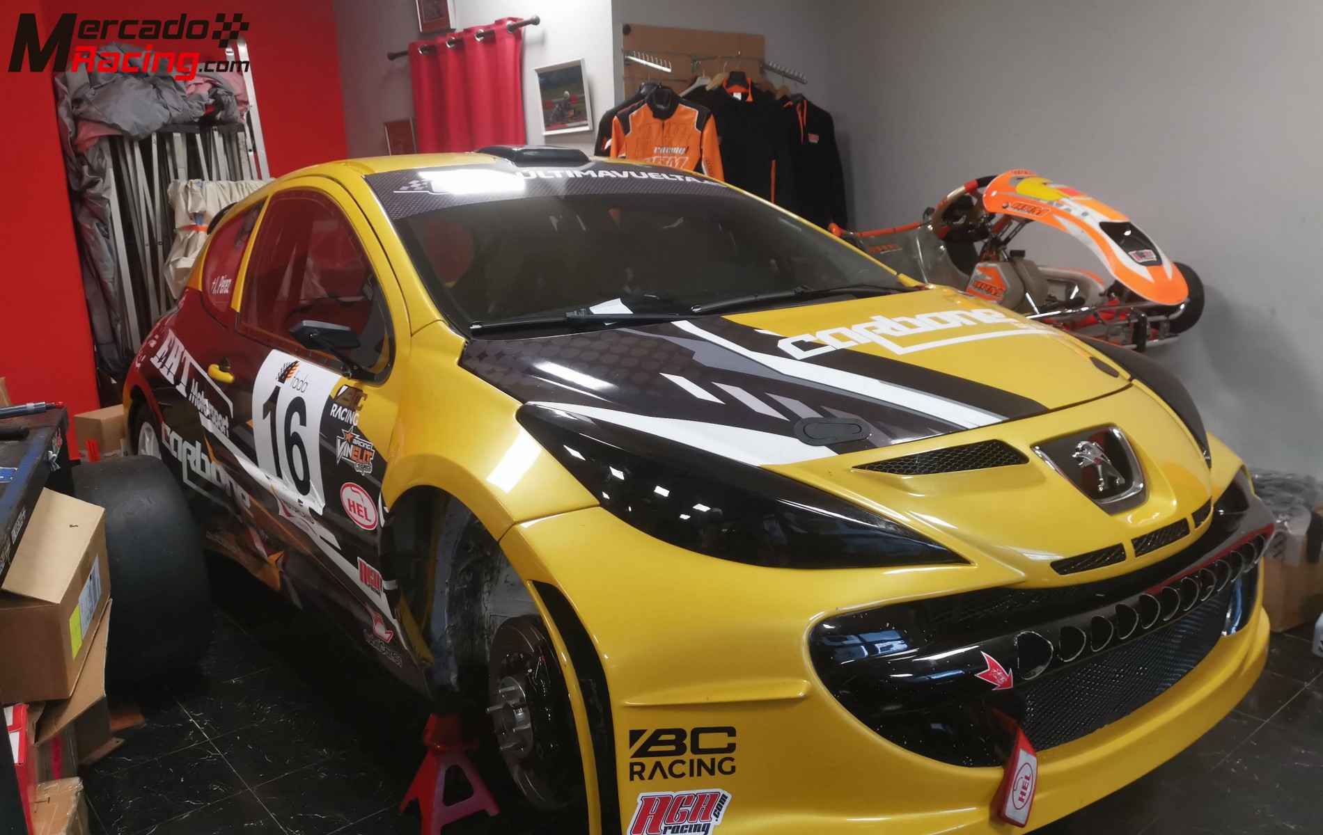 Peugeot 207 tipo s2000 campeon nacional clase 3 