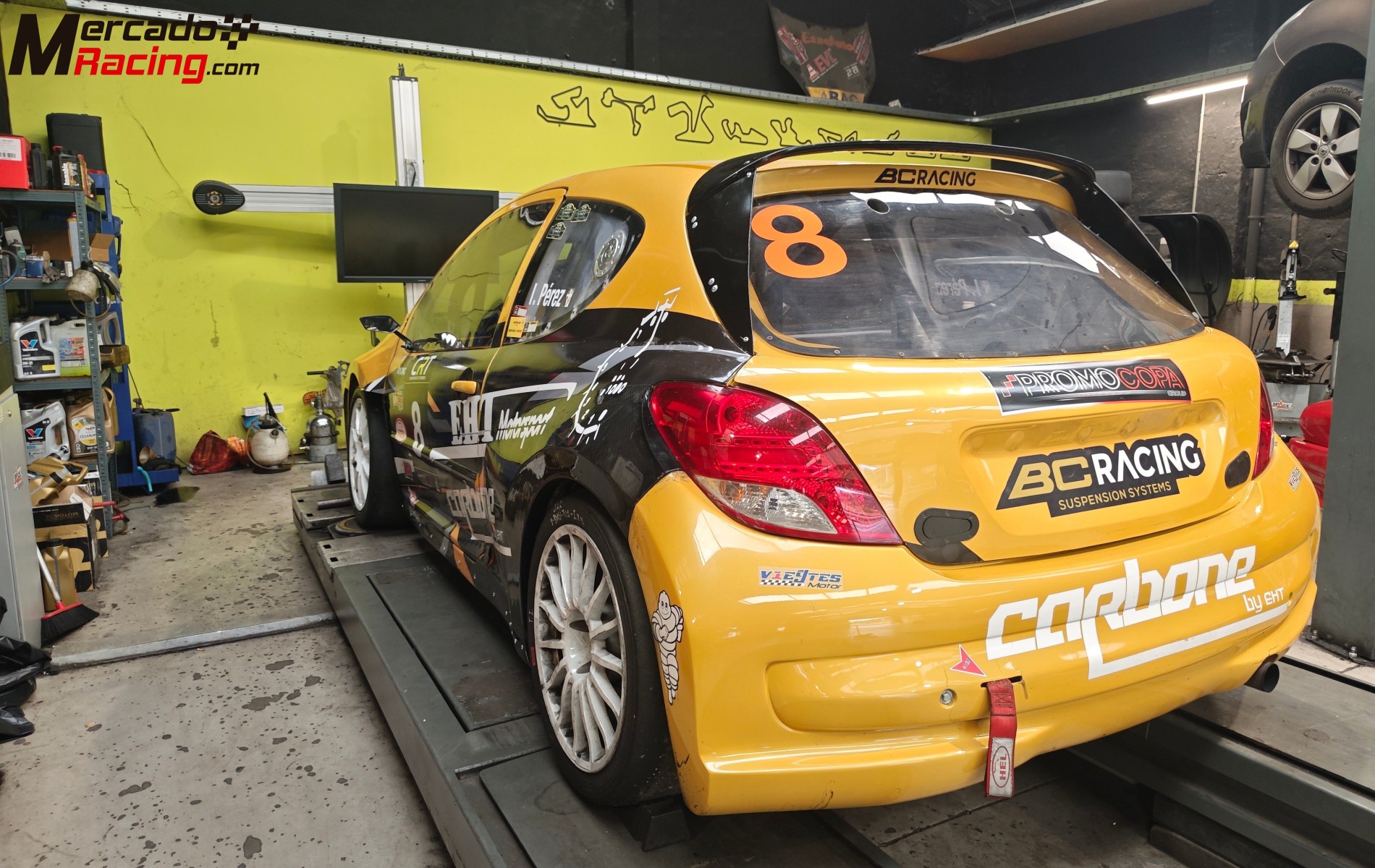 Peugeot 207 tipo s2000 campeon nacional clase 3 