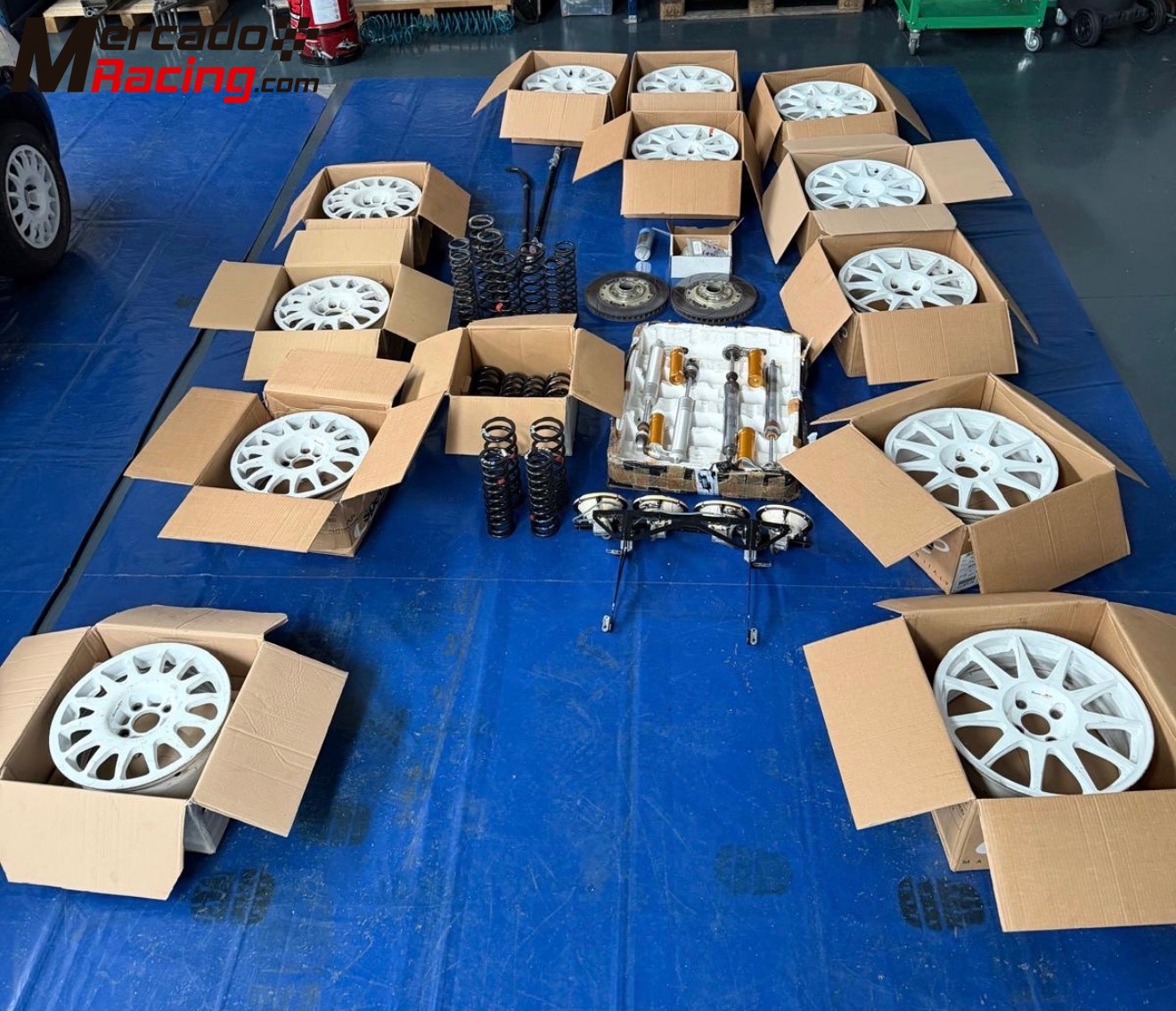 Peugeot 208 rally4 *nuevo* de 2024 de asfalto o tierra, posibilidad de venta con los dos kits + el k