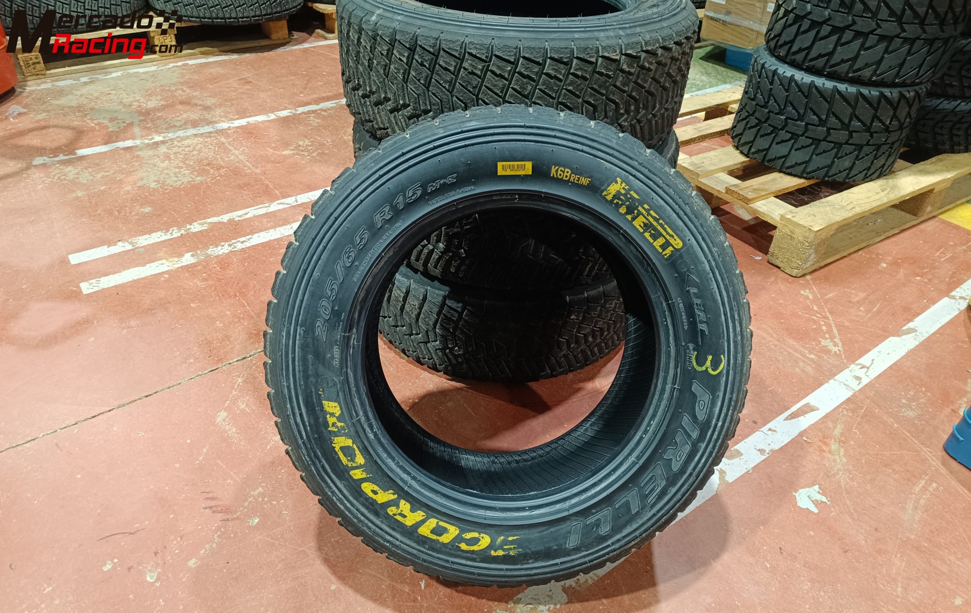 4 pirelli k6b a medio uso