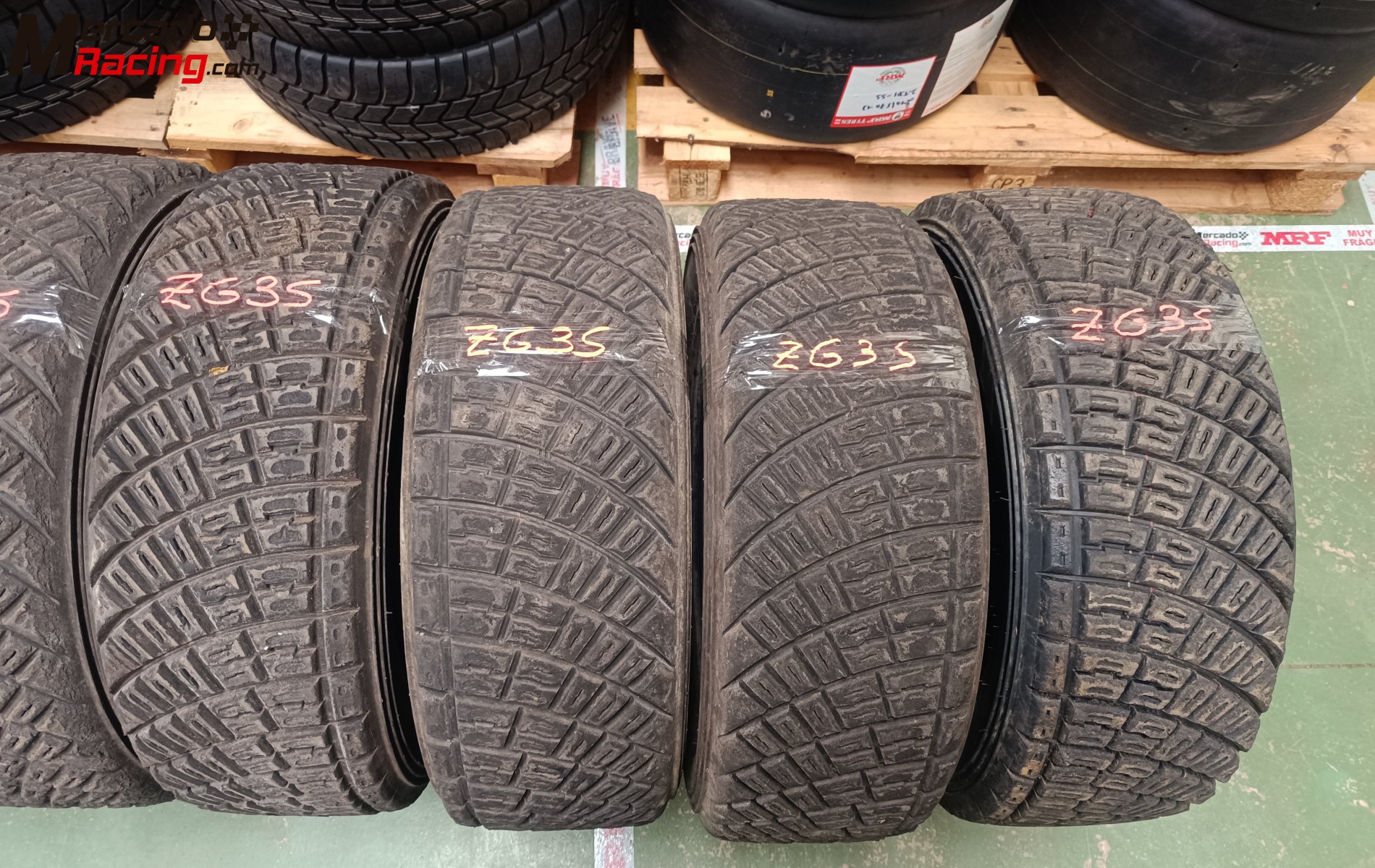 Lote 8 mrf zg3 gs equivalente a pirelli k6 - michelin m80