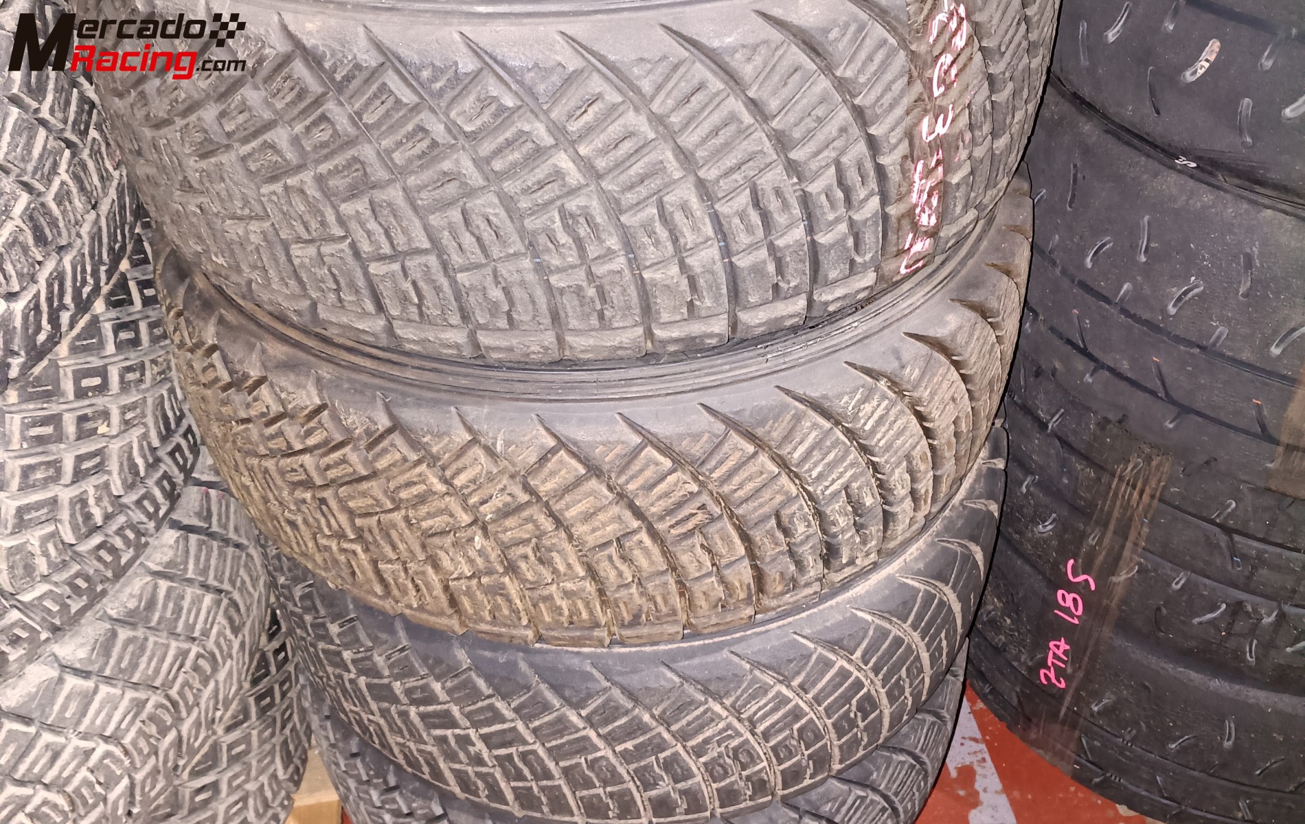 8 mrf zg3 205/65r15 ideal rallymix o tramos de tierra
