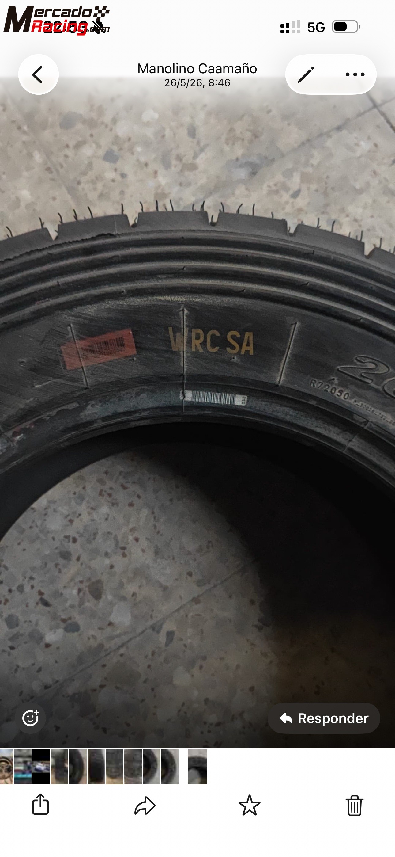 Pirelli 205/65/15 kx wrc sa