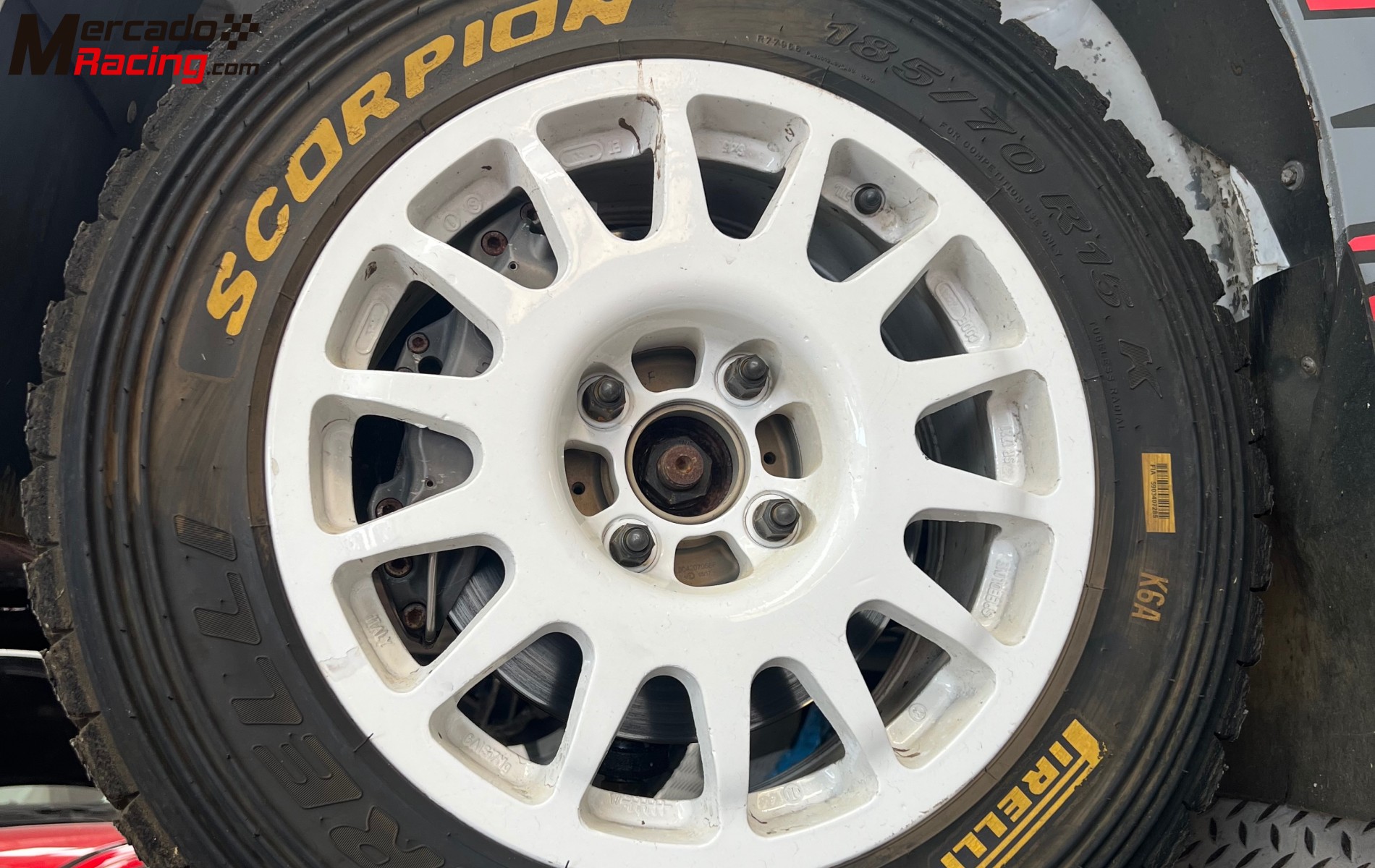 Pirelli k6a con un rallymix