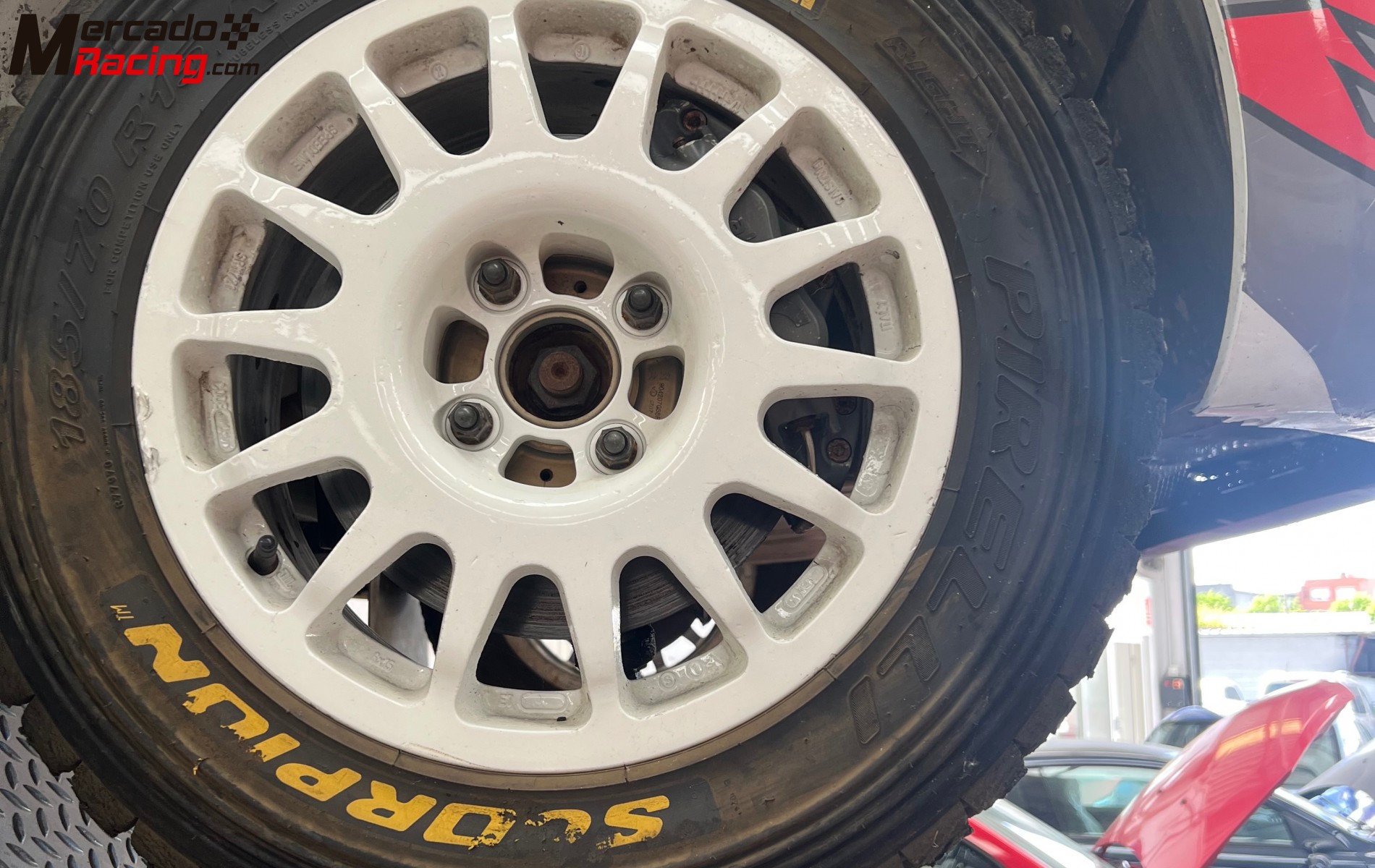 Pirelli k6a con un rallymix