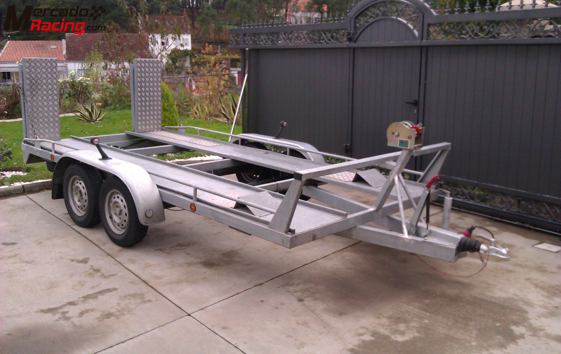Transporte en plataforma con chofer