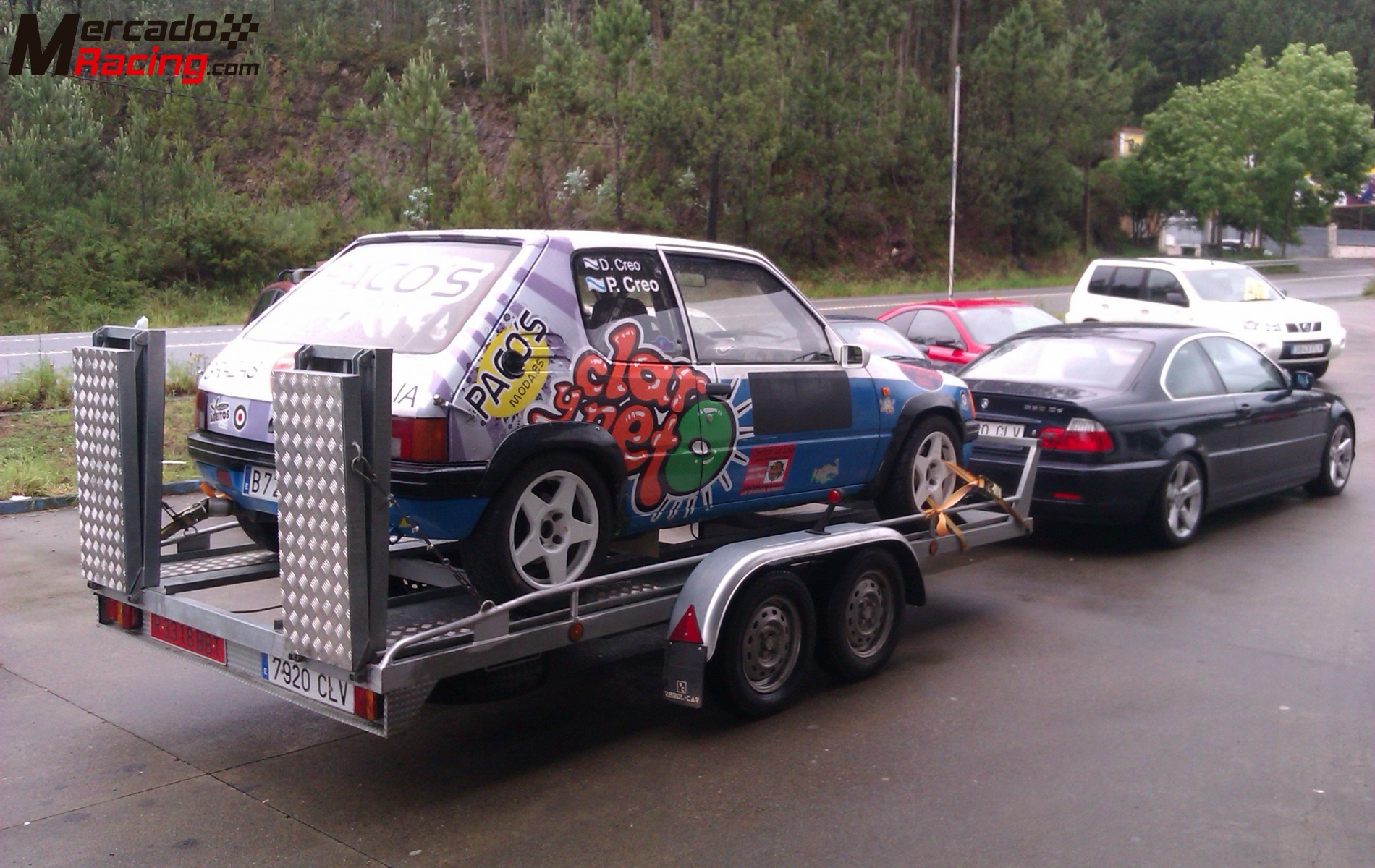 Transporte en plataforma con chofer