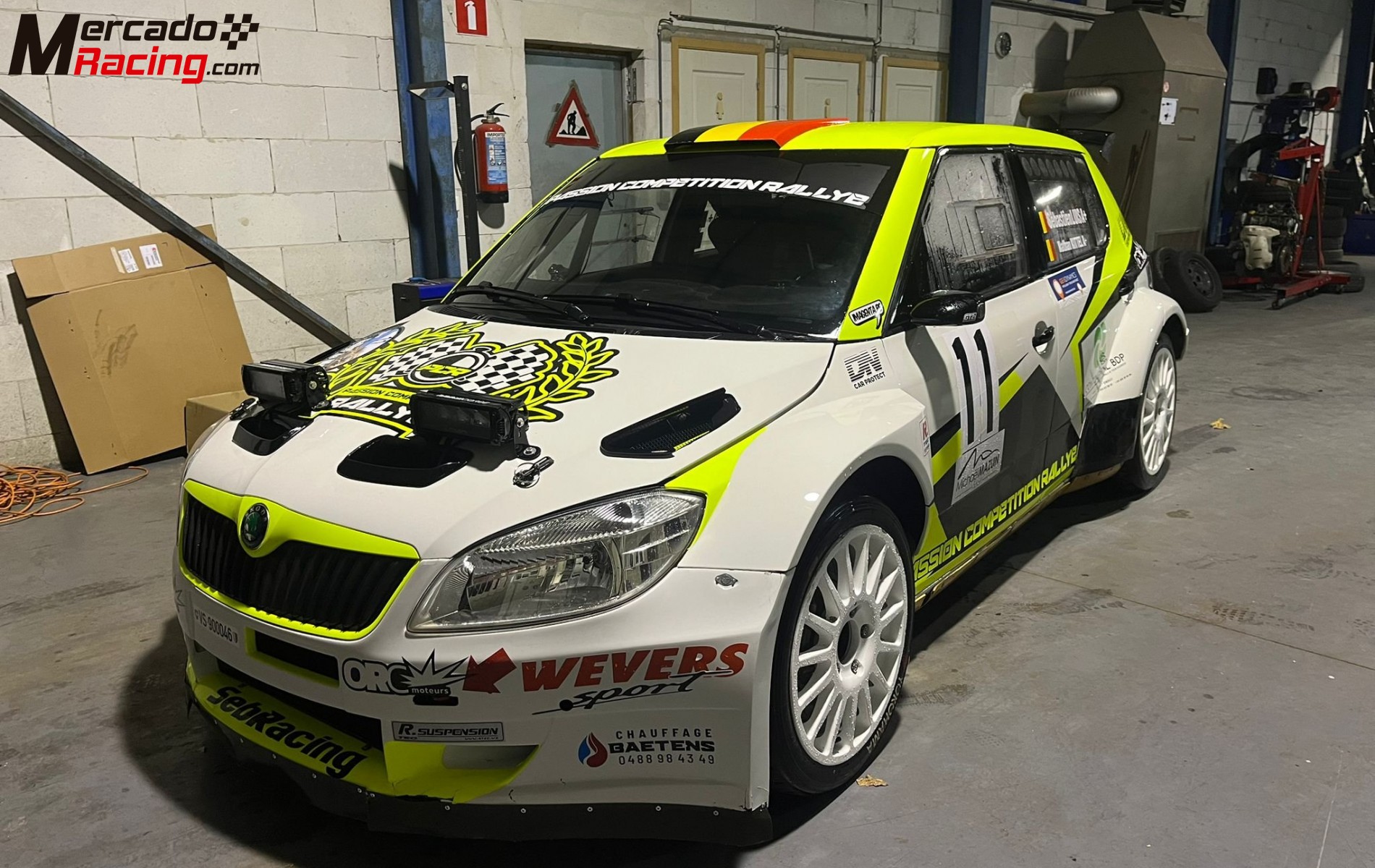 Skoda fabia s2000 evo. ii (ex-jan kopecky)