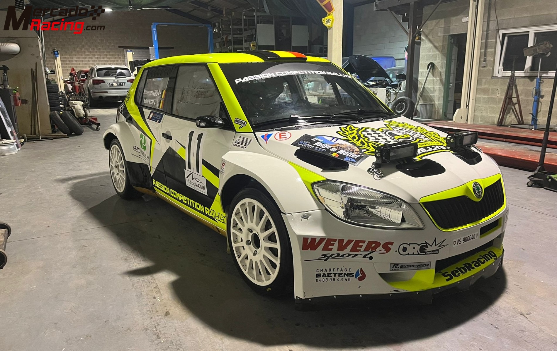 Skoda fabia s2000 evo. ii (ex-jan kopecky)