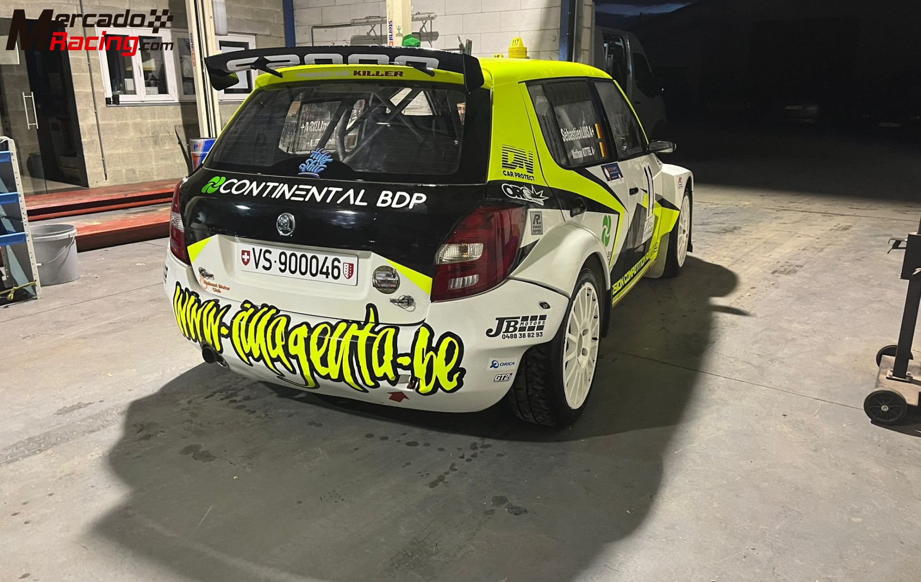 Skoda fabia s2000 evo. ii (ex-jan kopecky)