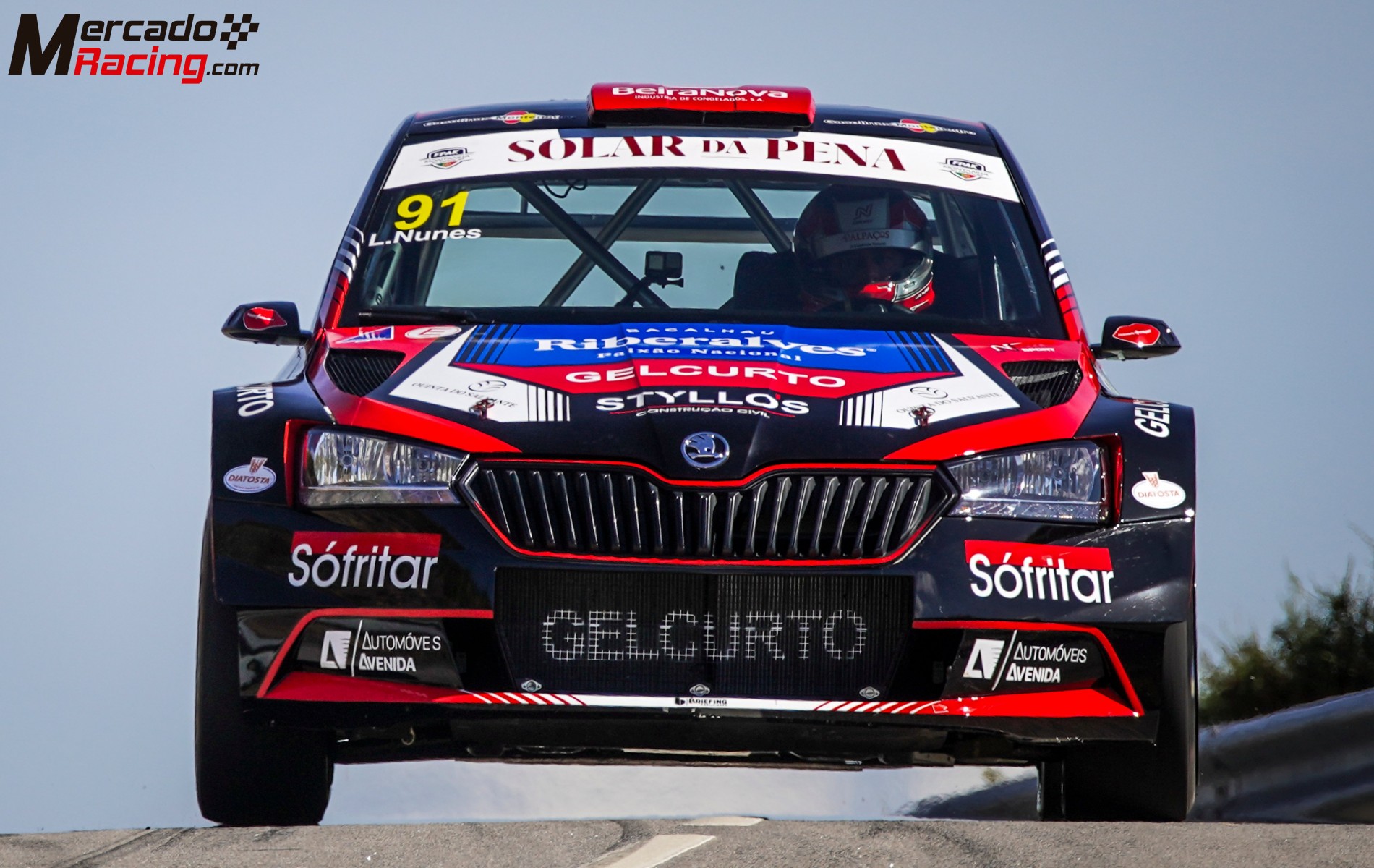 Skoda fabia r5+ - hillclimb portuguese champion