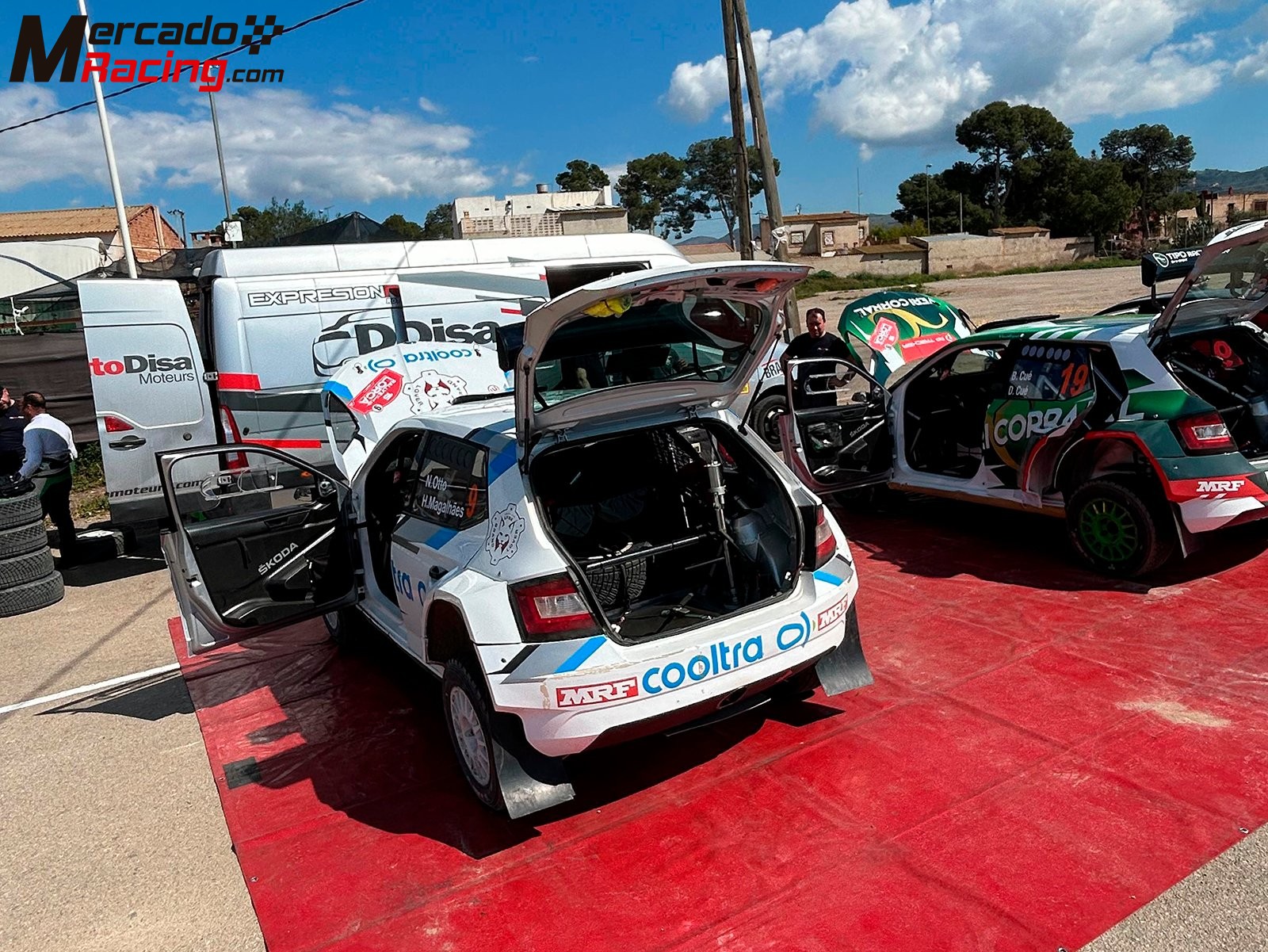 Disponible para venta o alquiler 2 skoda fabia r5 motor vancik