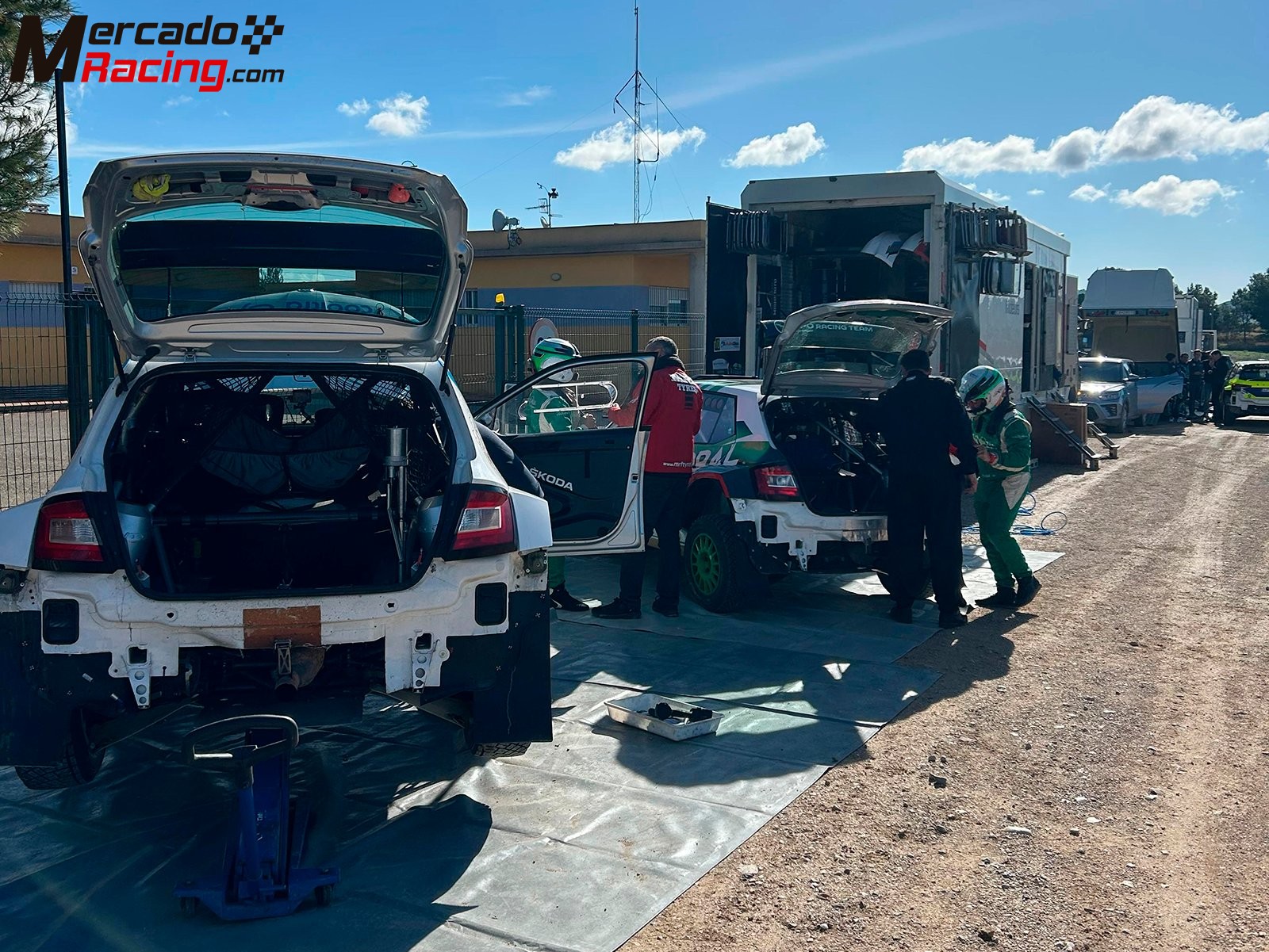 Disponible para venta o alquiler 2 skoda fabia r5 motor vancik