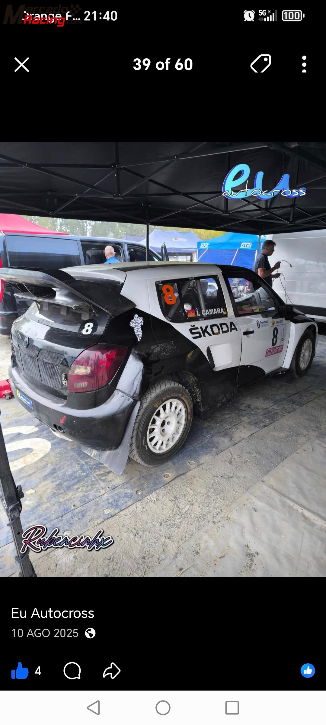 Vendo skoda fabia s 2000 rallycross y autocross 