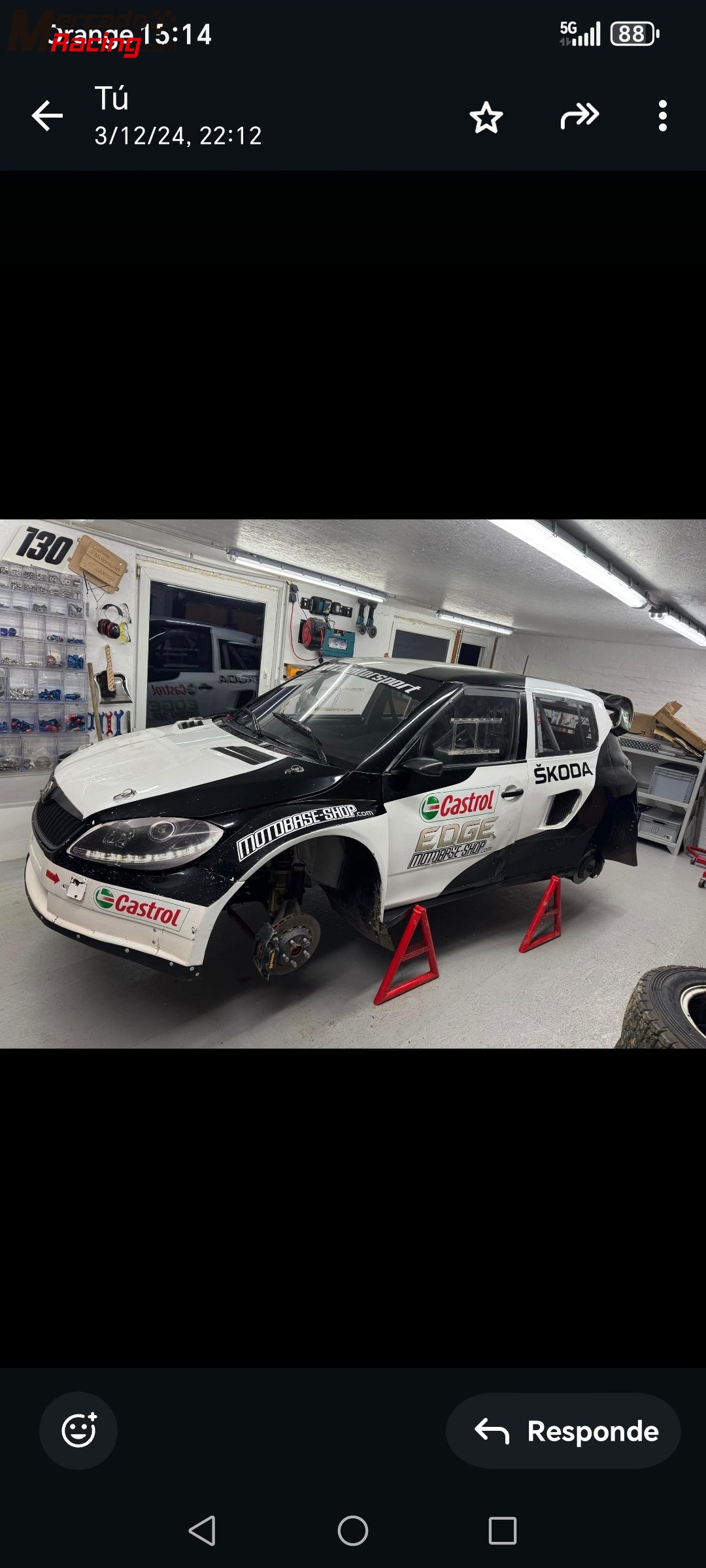 Vendo skoda fabia s 2000 rallycross y autocross 