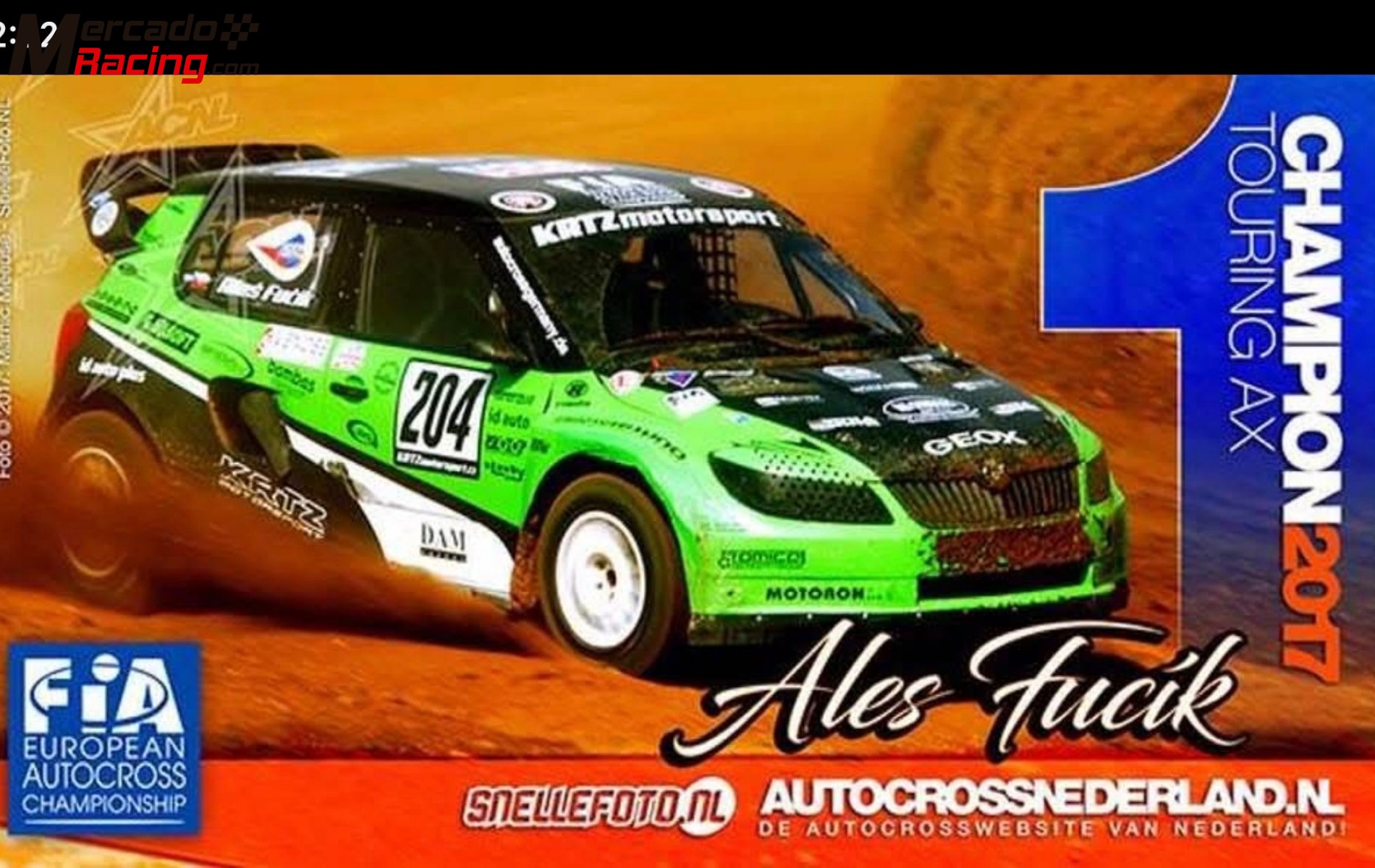 Vendo skoda fabia s 2000 rallycross y autocross 