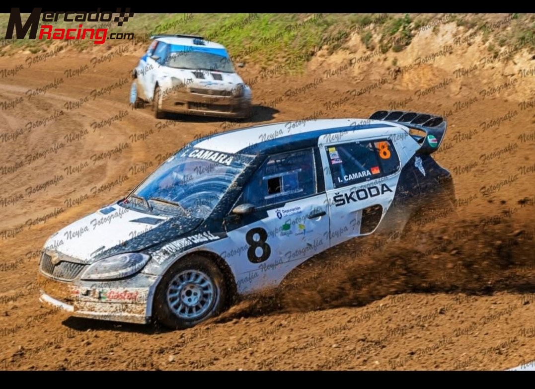 Vendo skoda fabia s 2000 rallycross y autocross 