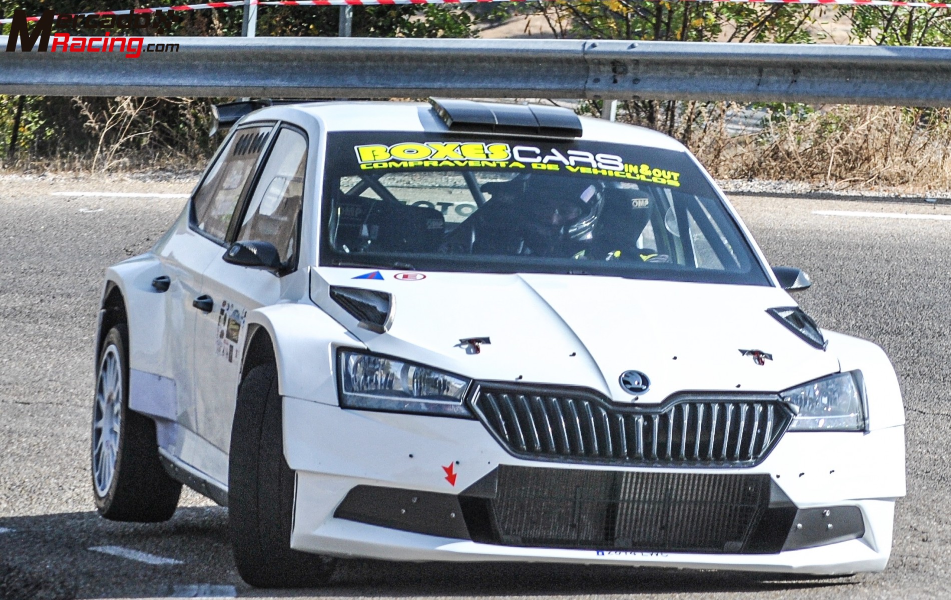 Skoda fabia rally2 evo, ex raceseven/kajetanowicz