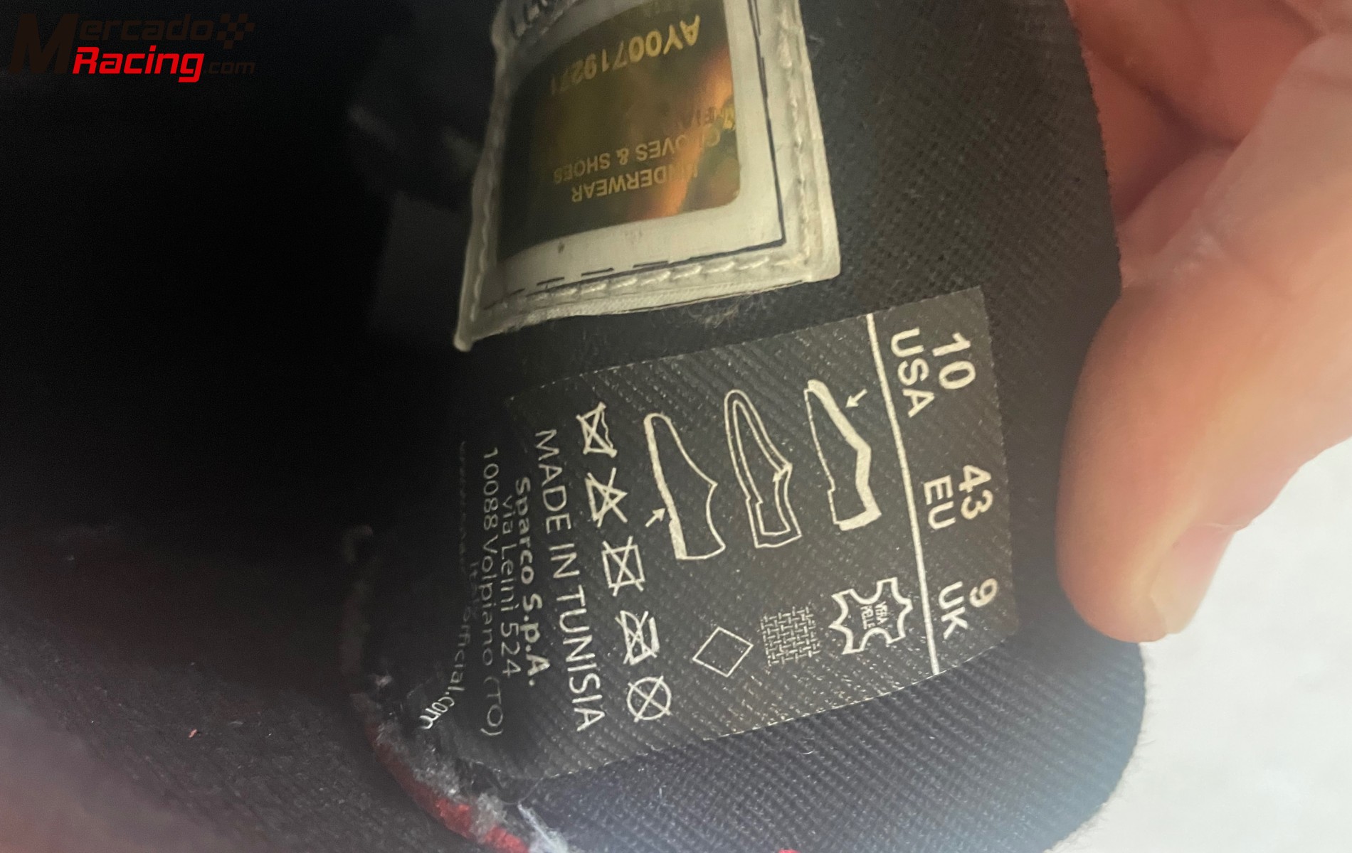 Botas sparco homologadas hasta fin 2032